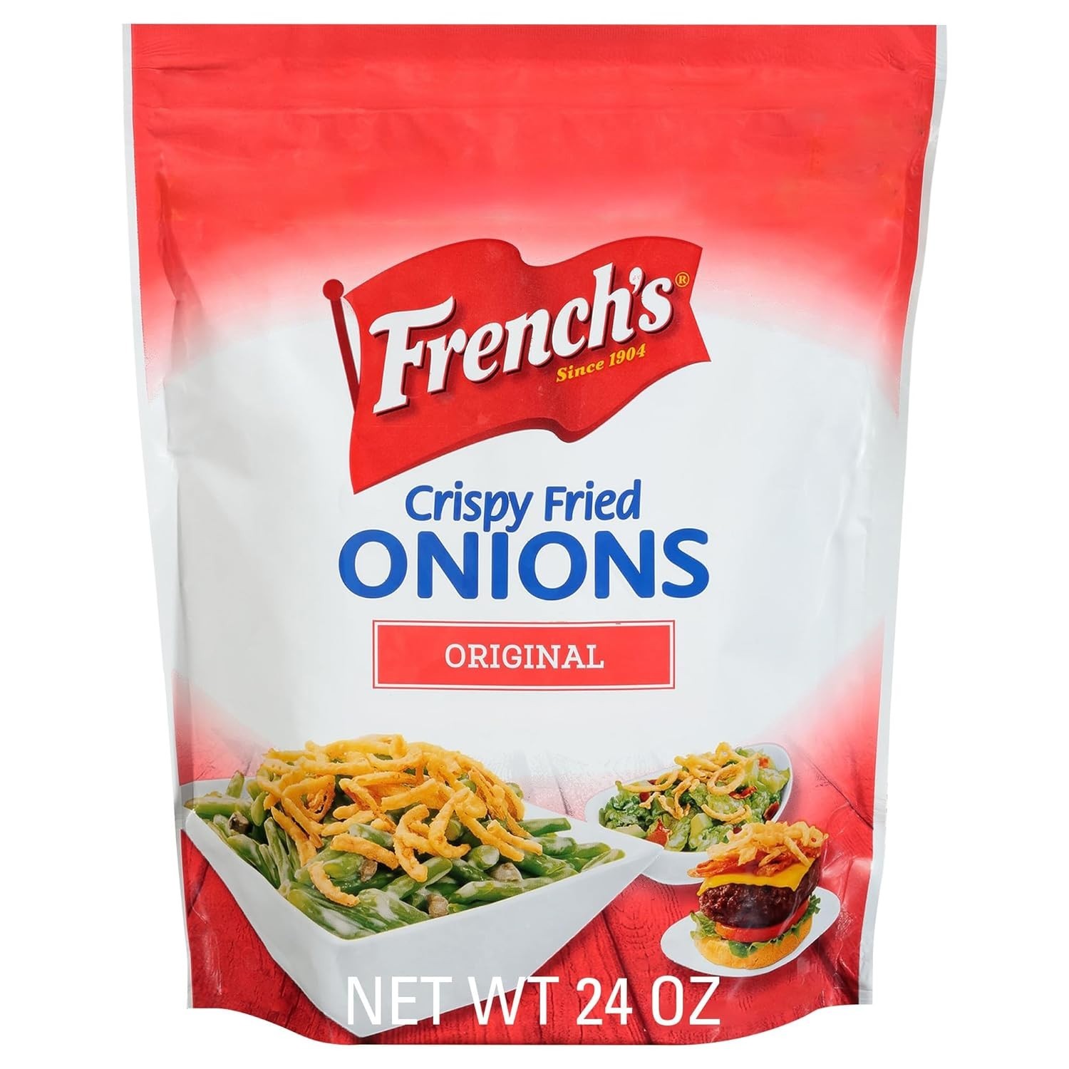 French’s Crispy Onions – 24 oz Bag for Green Bean Casseroles