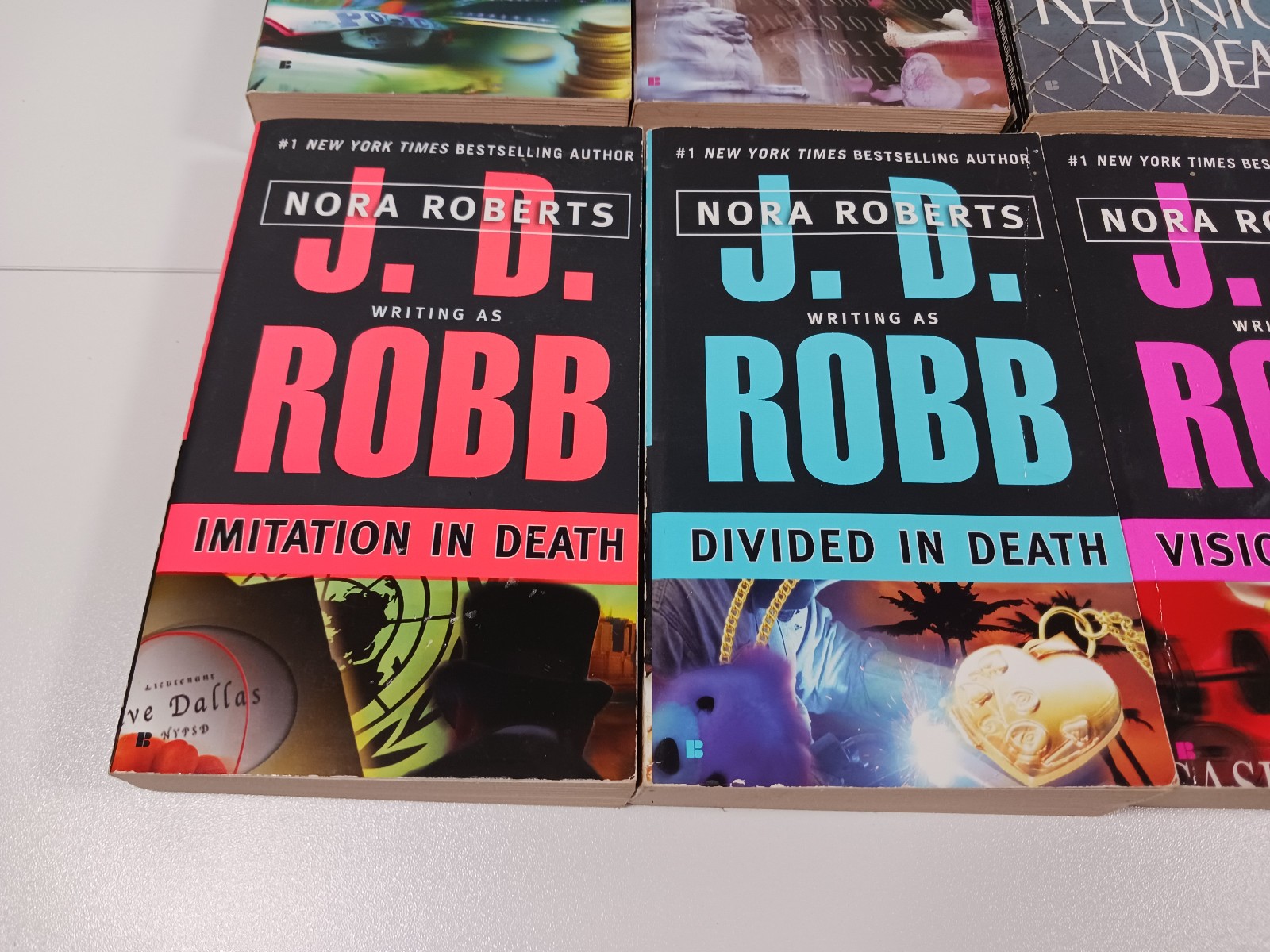 Lot of 20 J.D. Robb In Death Series Paperback Books Nora Roberts