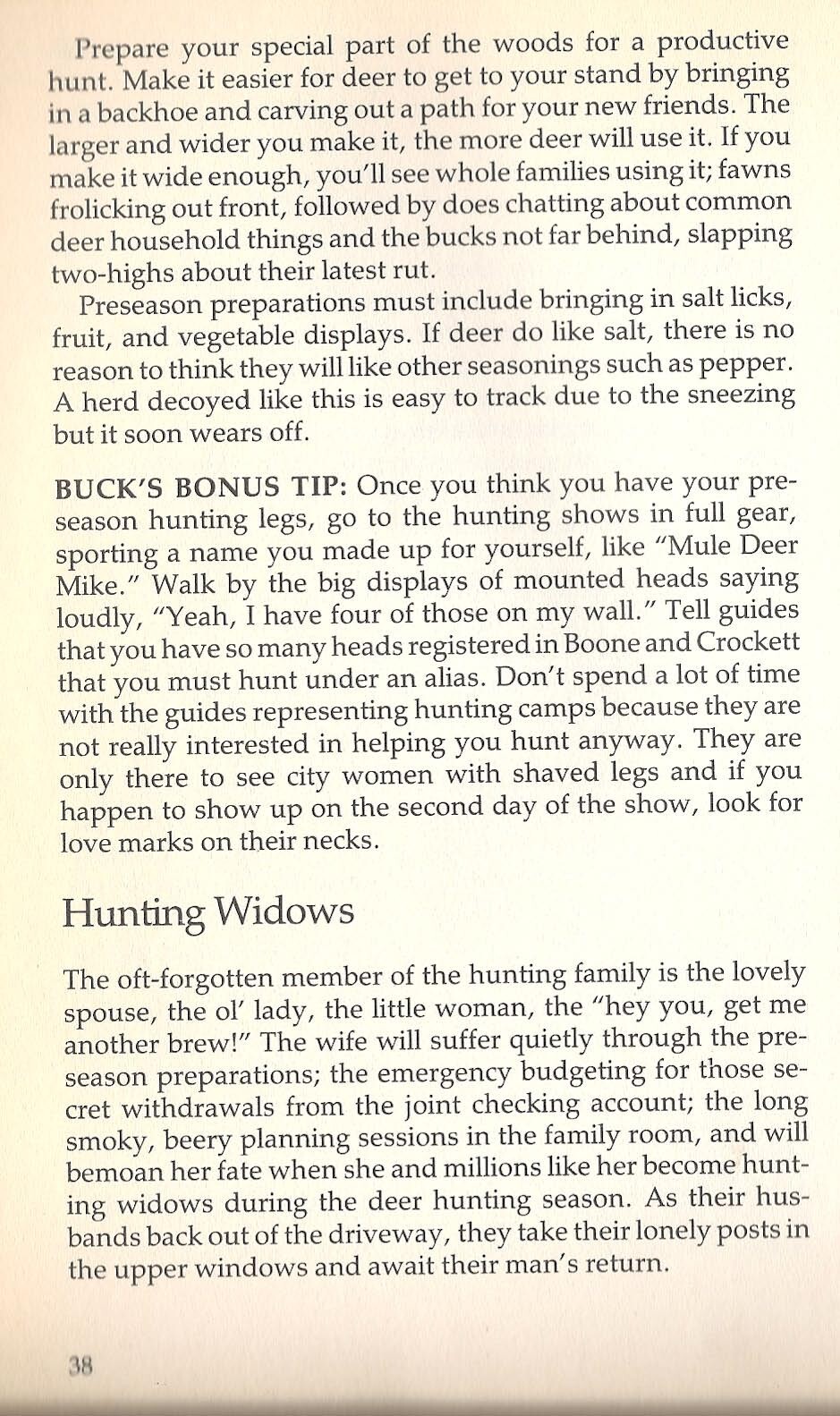 Buck Peterson’s Complete Guide to Deer Hunting Paperback 154 Pages