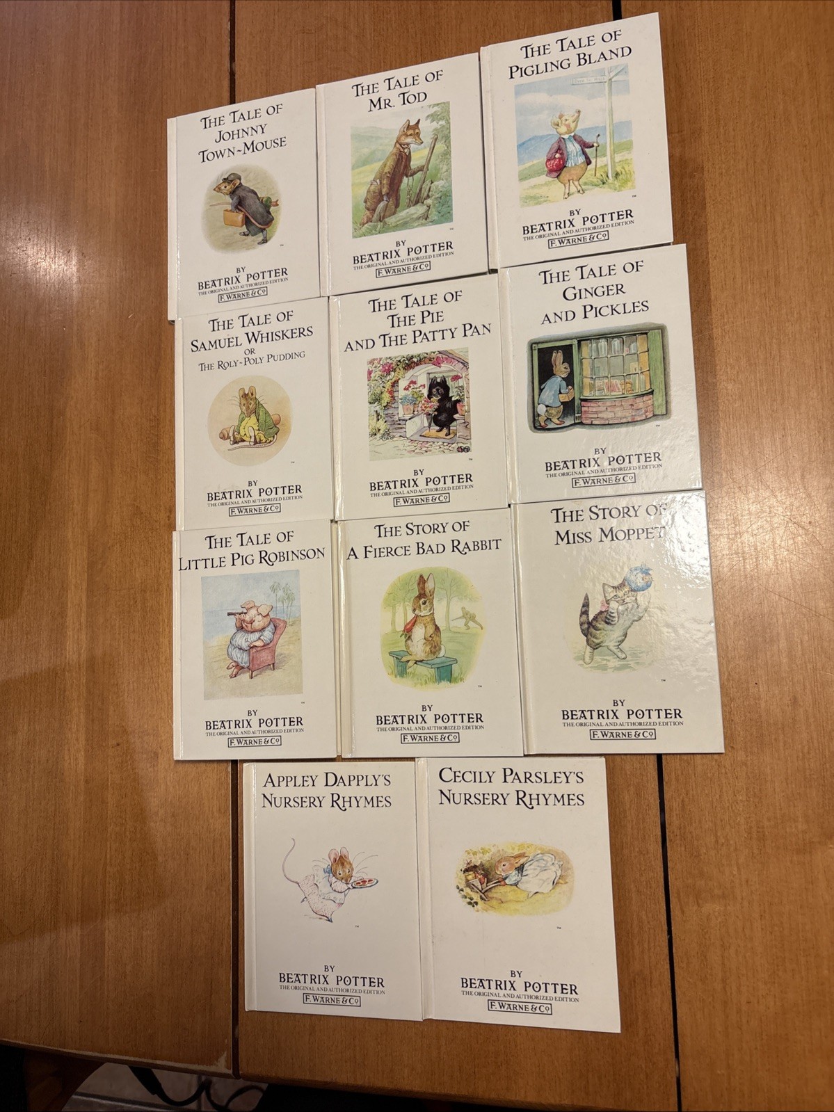 The Peter Rabbit Library By Beatrix Potter Complete Hardback Book Set 23 Volumes
