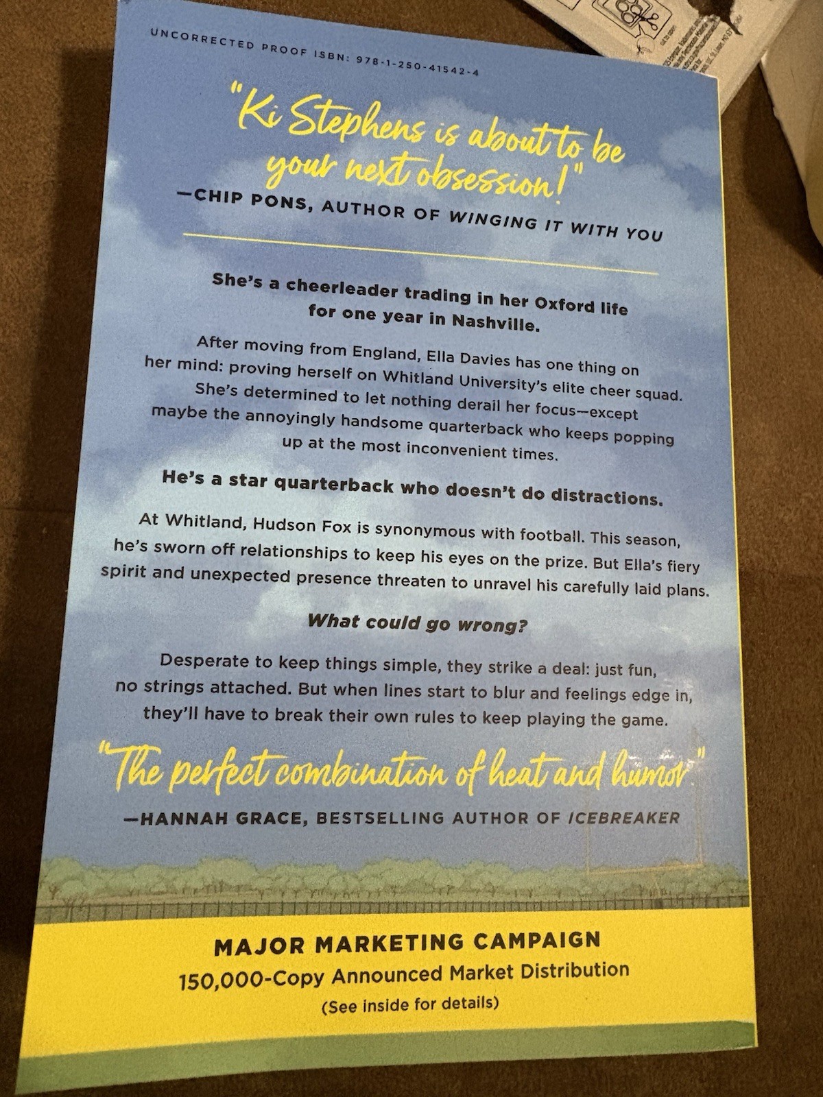 Game On, Ki Stephens, ARC Advance Reader’s Copy