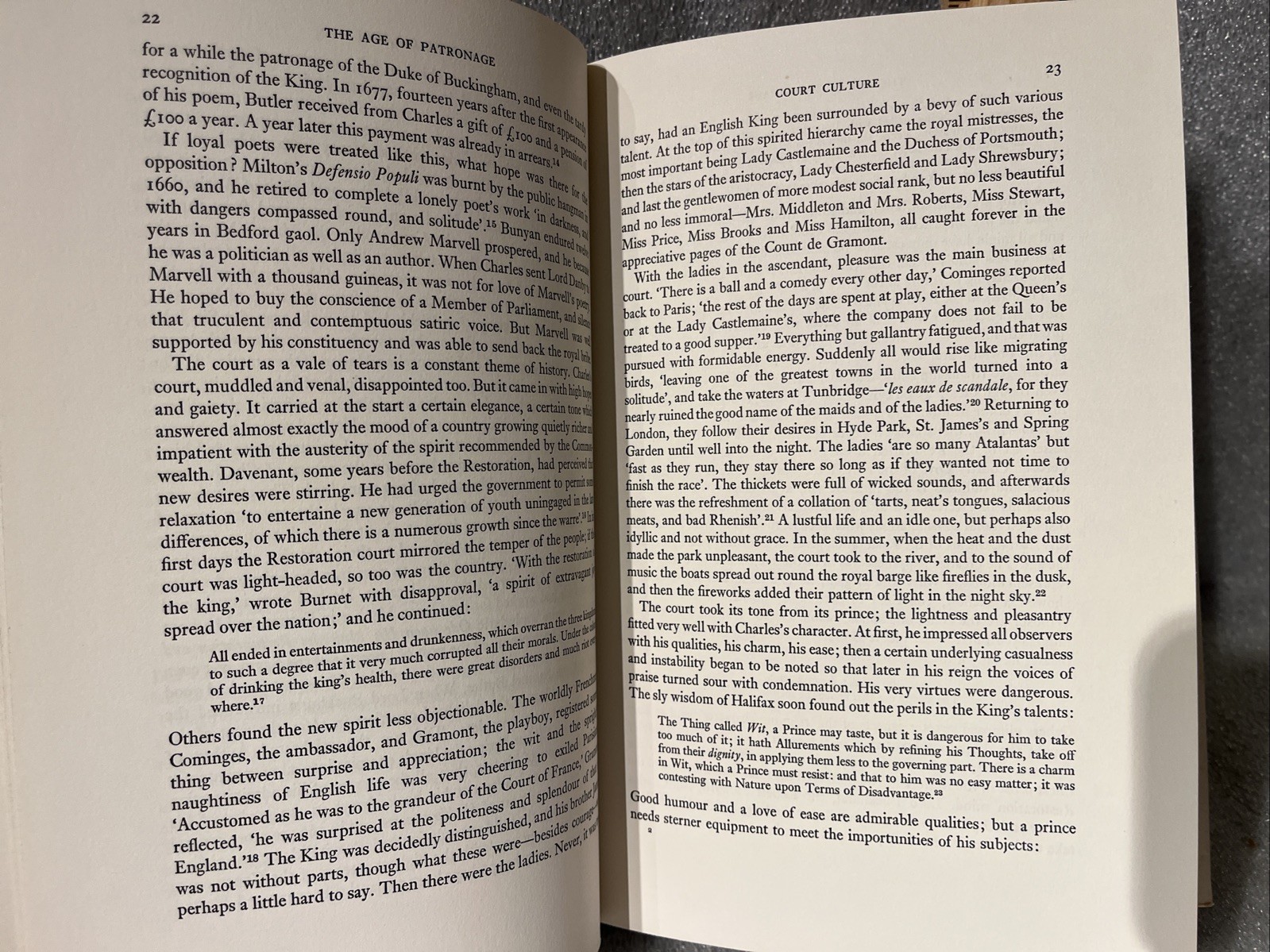 Michael FOSS / Age of Patronage The Arts in England 1660-1750 1st Edition 1972
