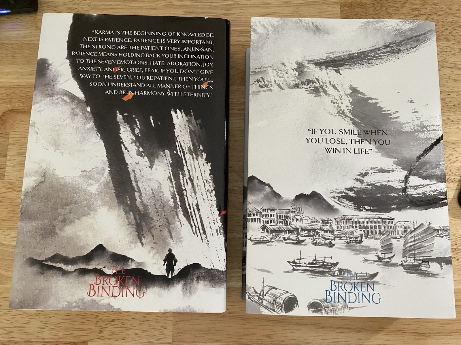 The Broken Binding Shogun and Taipan First Printings