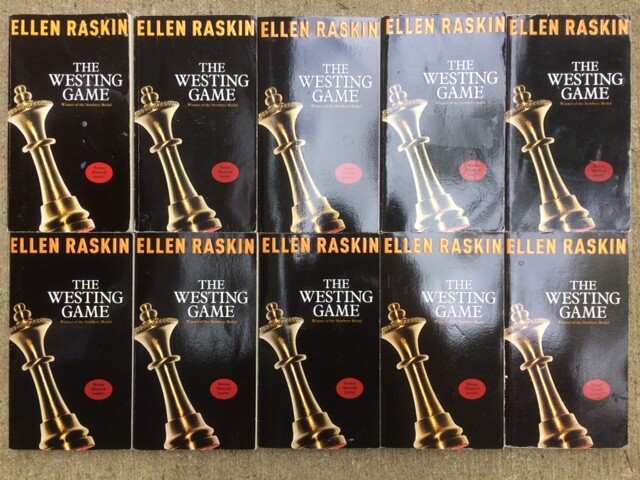 The Westing Game set Ellen Raskin Newbery Guided Reading lot 10 paperbacks