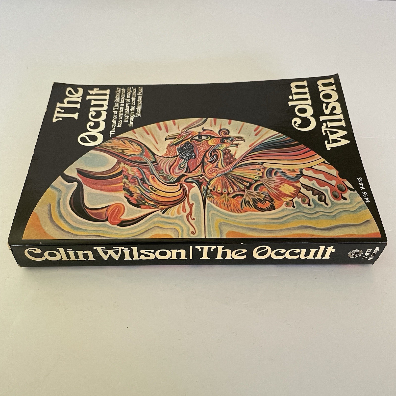 The Occult by Colin Wilson 1973 Vintage Softcover Book VERY GOOD CONDITION