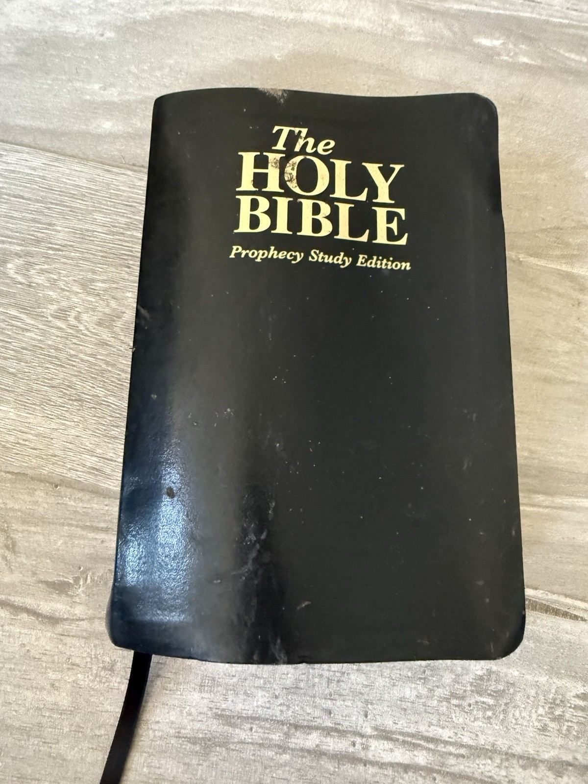 ✝️ The Prophecy Study Bible – Holy Bible Leather Cover 2008 NKJV New King James