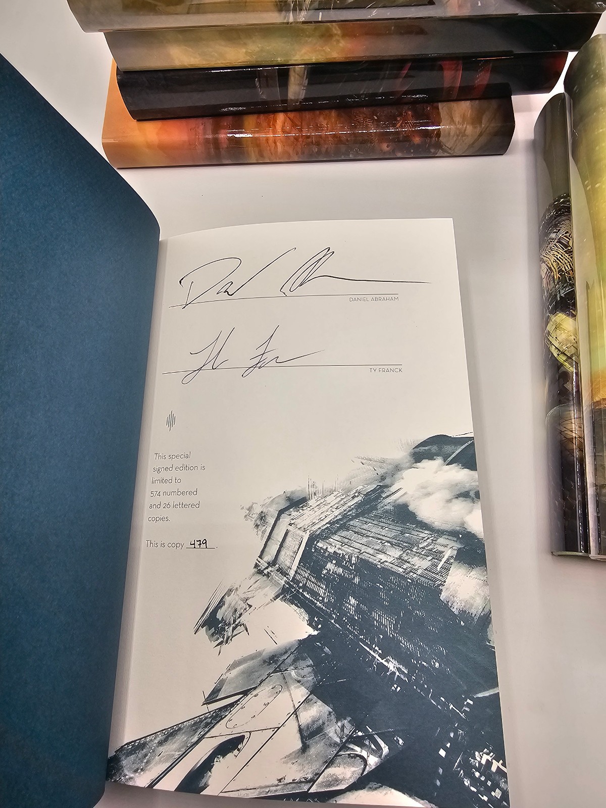 THE EXPANSE Complete Subterranean Press Signed, Matching number, Like New signed