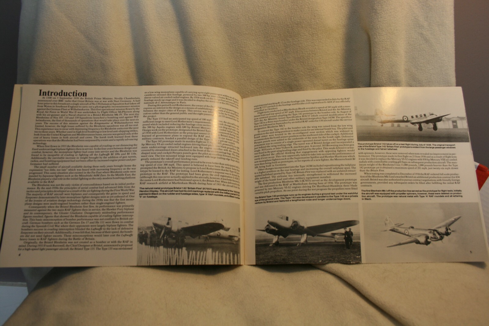 Bristol Blenheim Squadron Signal book # 1088 Good Condition