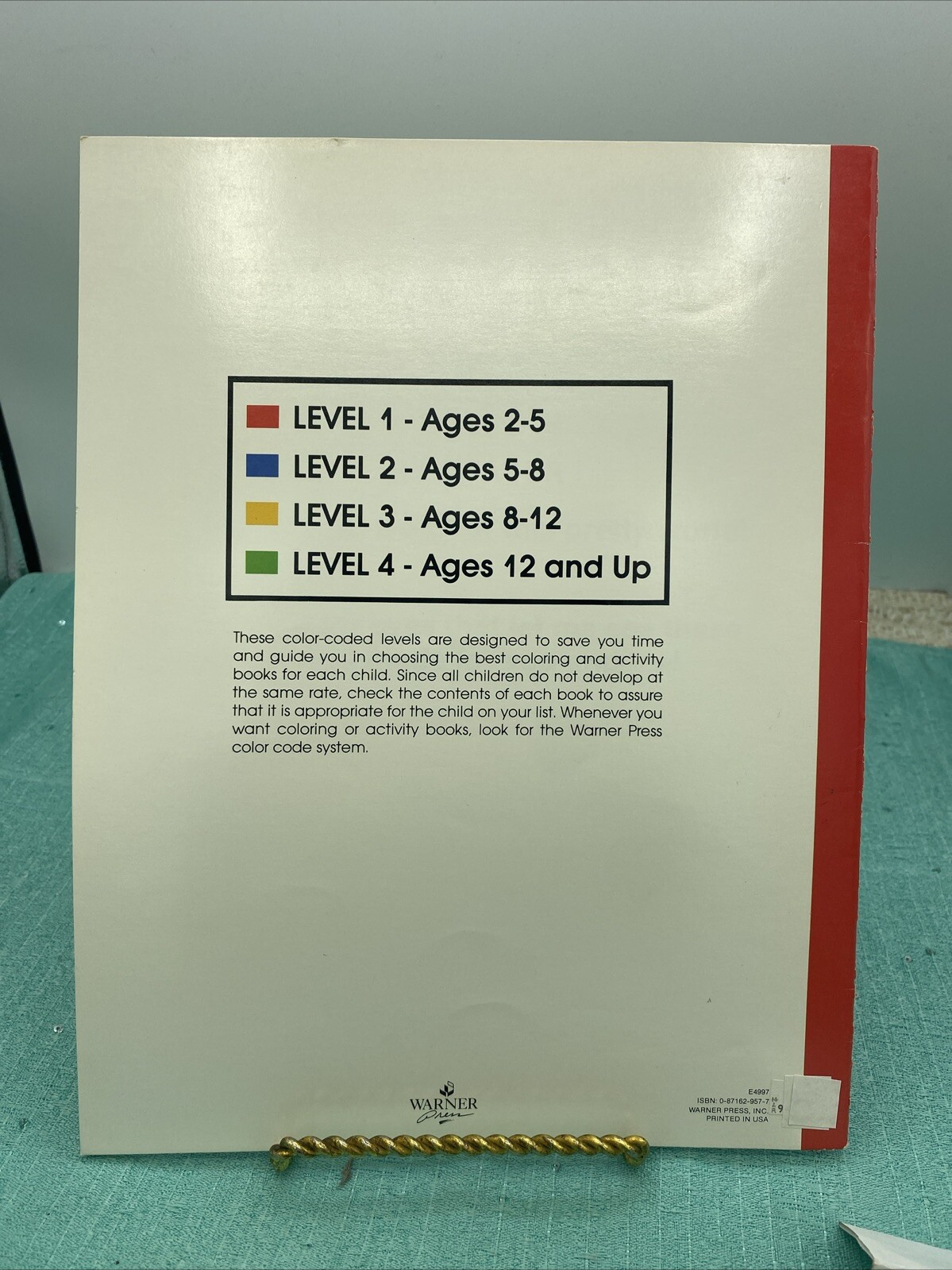 Things I See In God’s World : Level 1~~15 Pages To Color And Discover 1982