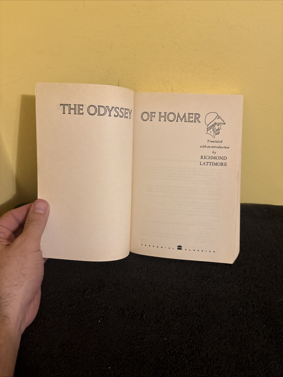 The Odyssey Of Homer Richmond Lattimore Paperback Book 1999