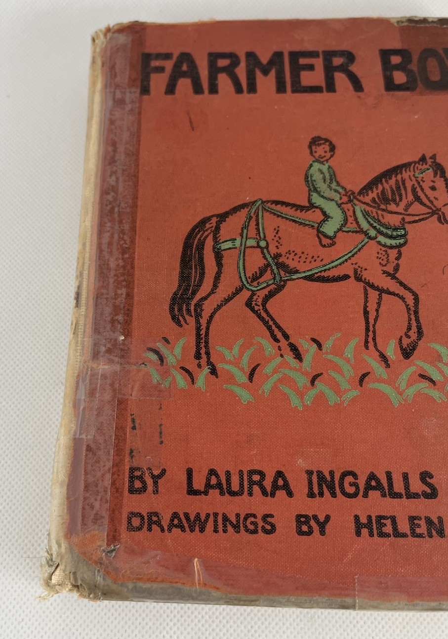 Farmer Boy By Laura Ingalls Wilder 1933 Hardcover