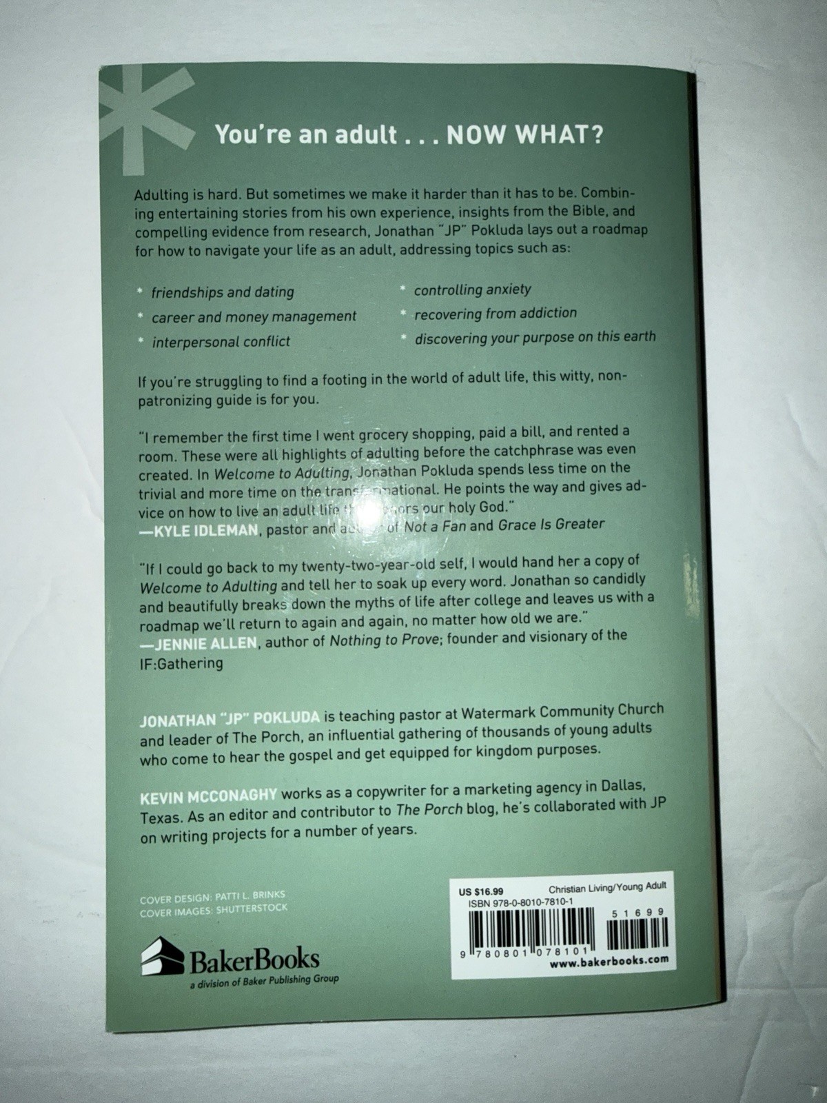 Welcome To Adulting Books | Jonathan Pokluda | Survival Guide & Navigating Faith