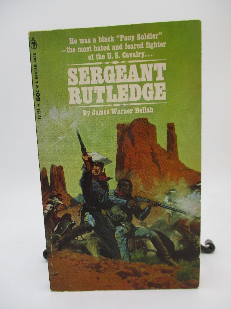 Vtg RARE Bantam Edition Sergeant Rutledge James Warner Bellah 1960 PB Book