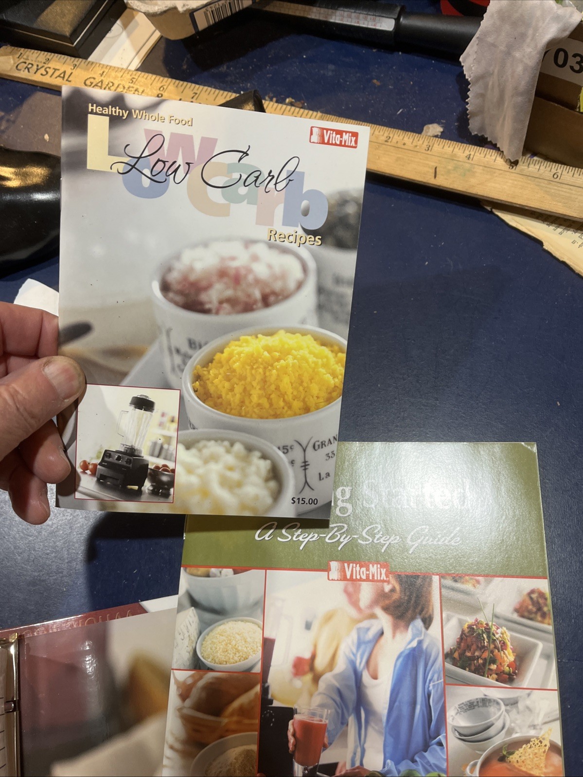 Vita-Mix Whole Food Recipes 3-Ring Binder & Owner’s Manual, 2009 Spiral HC +