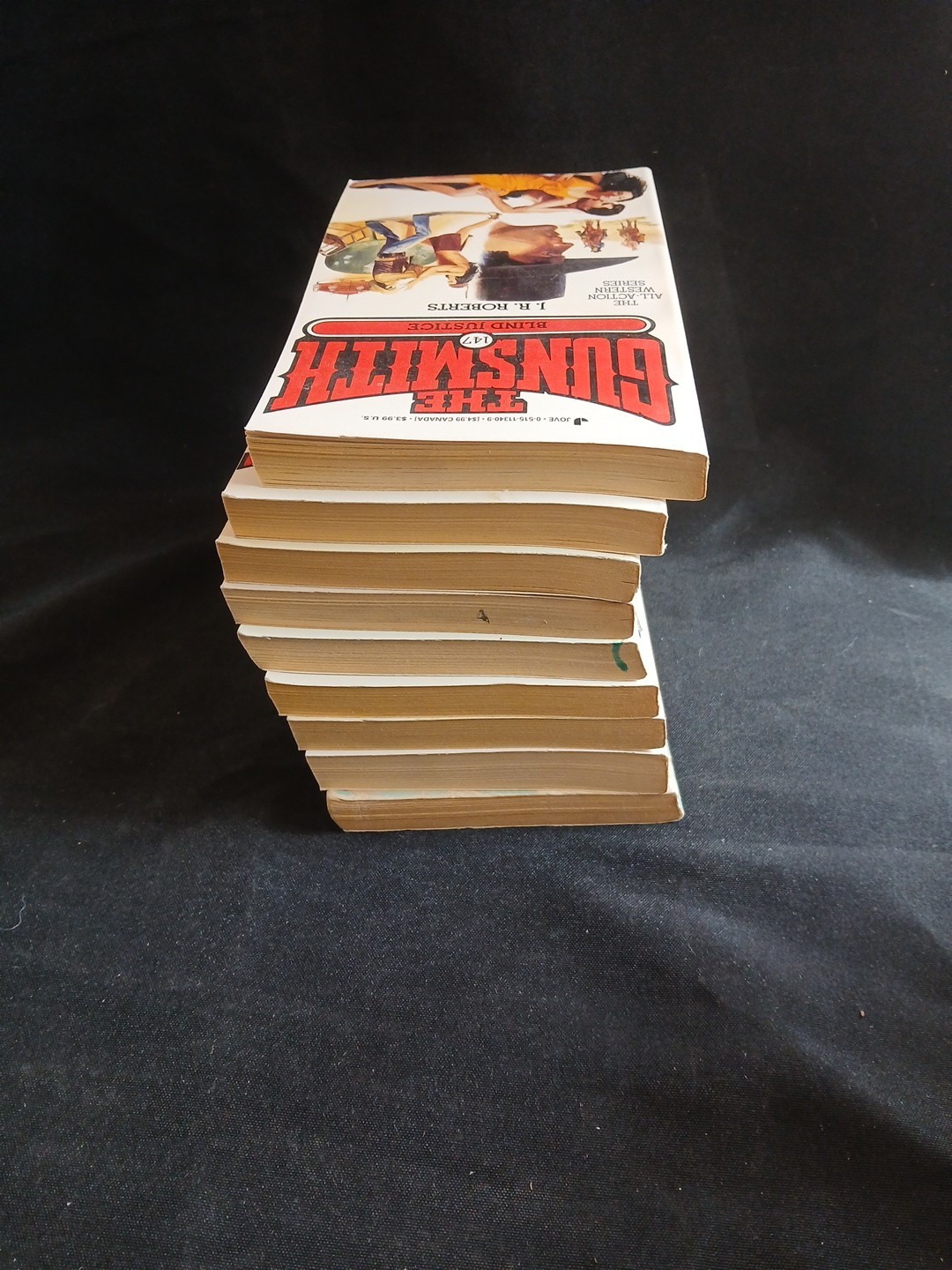 The Gunsmith Series 9 Books by J. R. Roberts (1990’s, Mass Market)