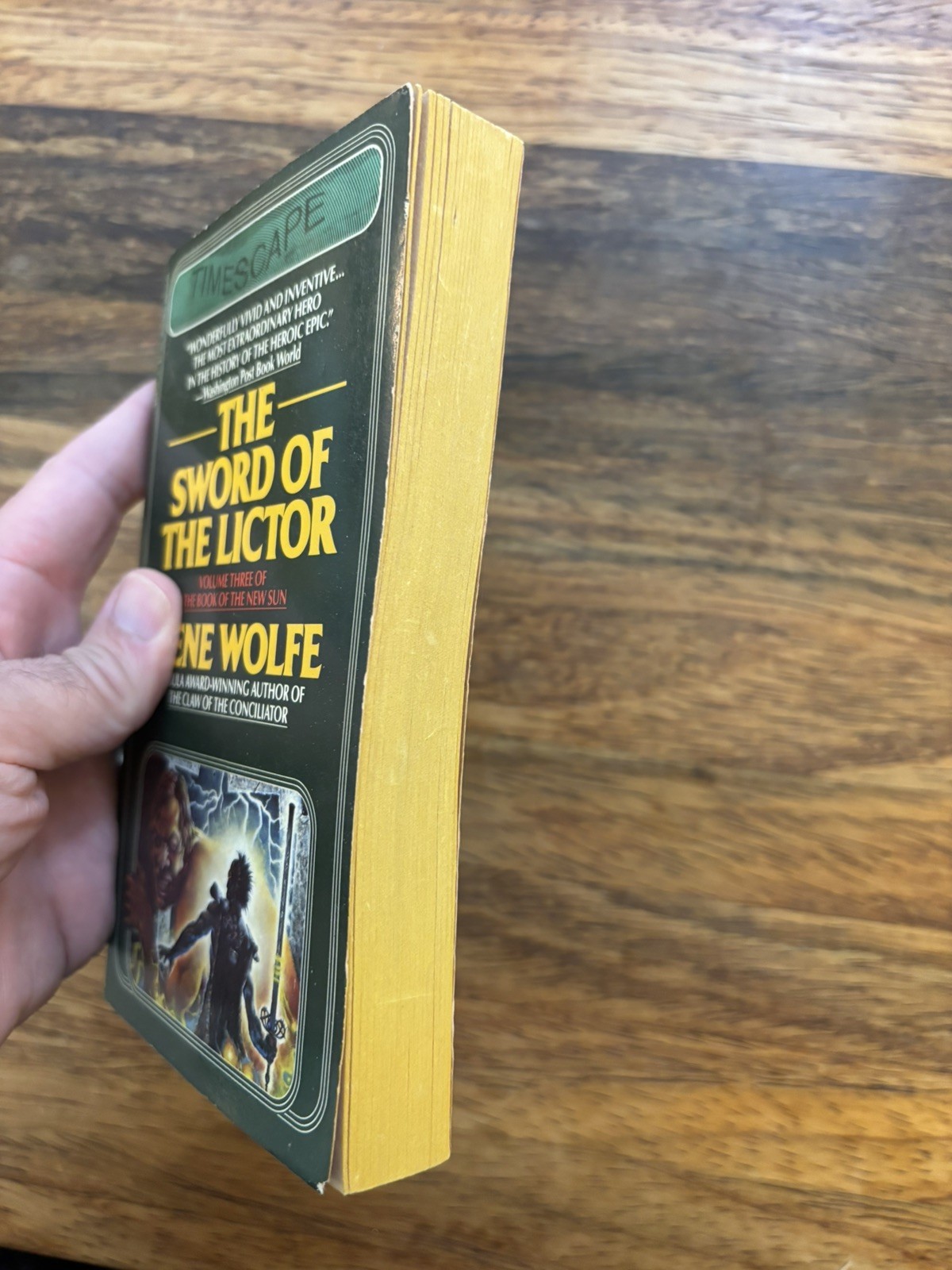 Gene Wolfe The Sword of the Lictor First Timescape Printing 1982 Science Fiction