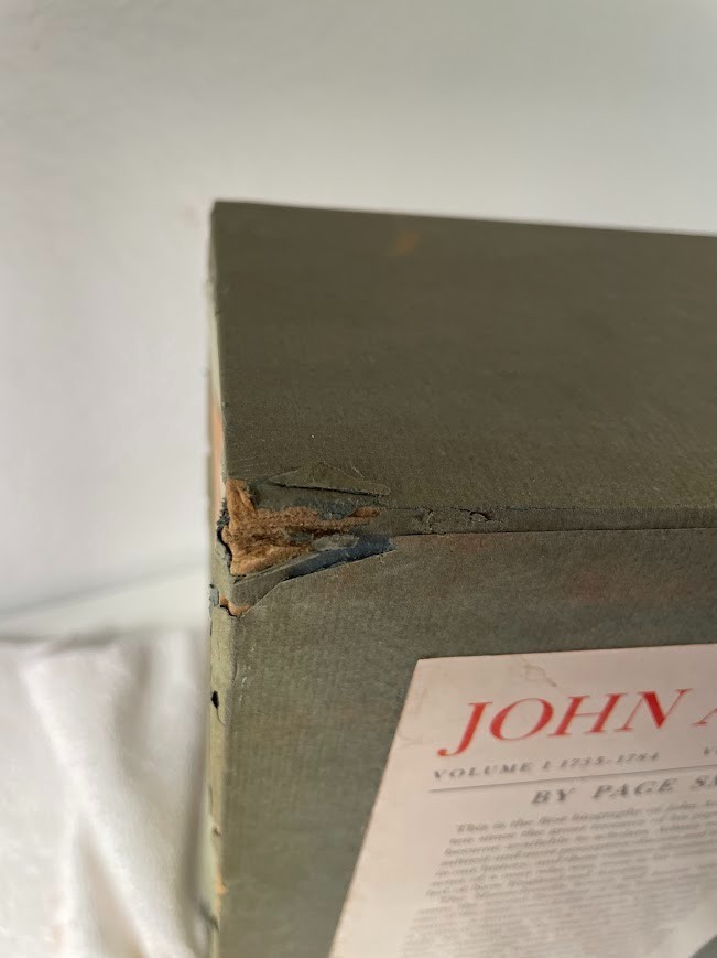 John Adams by Page Smith, 1962, 2 Vol, Hardcover, Boxed set, Biography