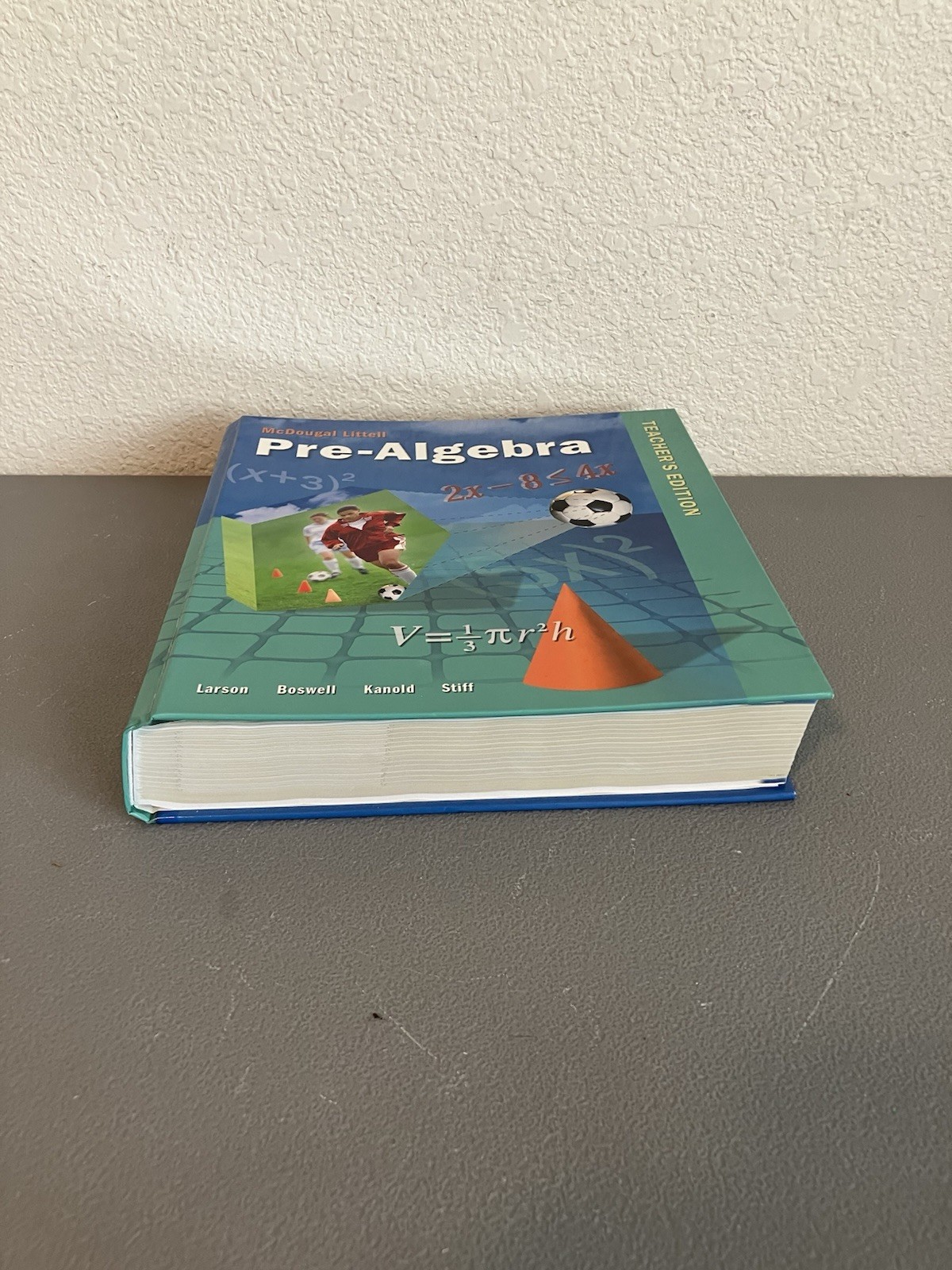 Mcdougal Littell Pre Algebra Teacher’s Edition Book 2005