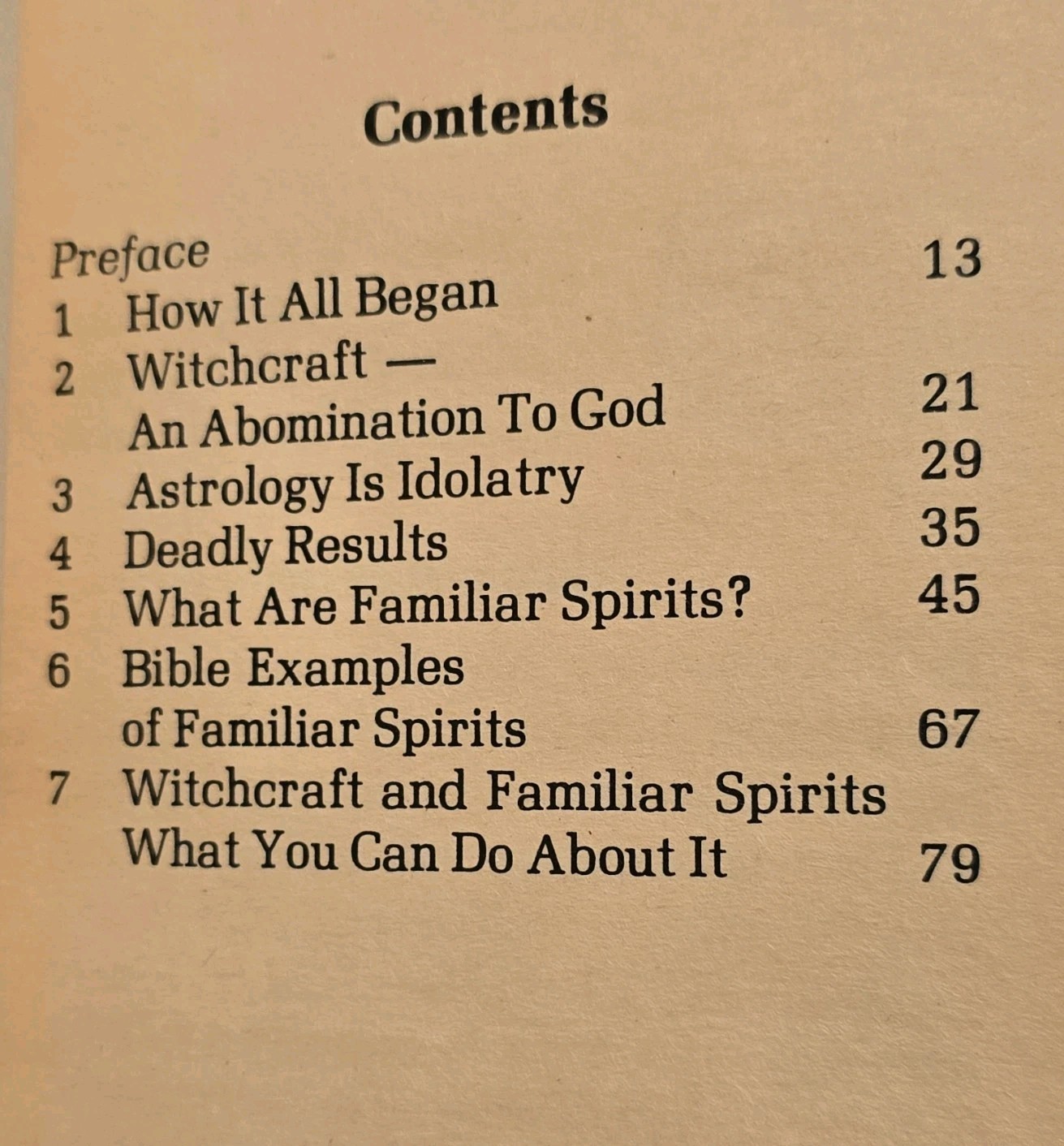 Witchcraft & Familiar Spirits Hilton Sutton 1981 Vintage NEW OLD STOCK Unopened
