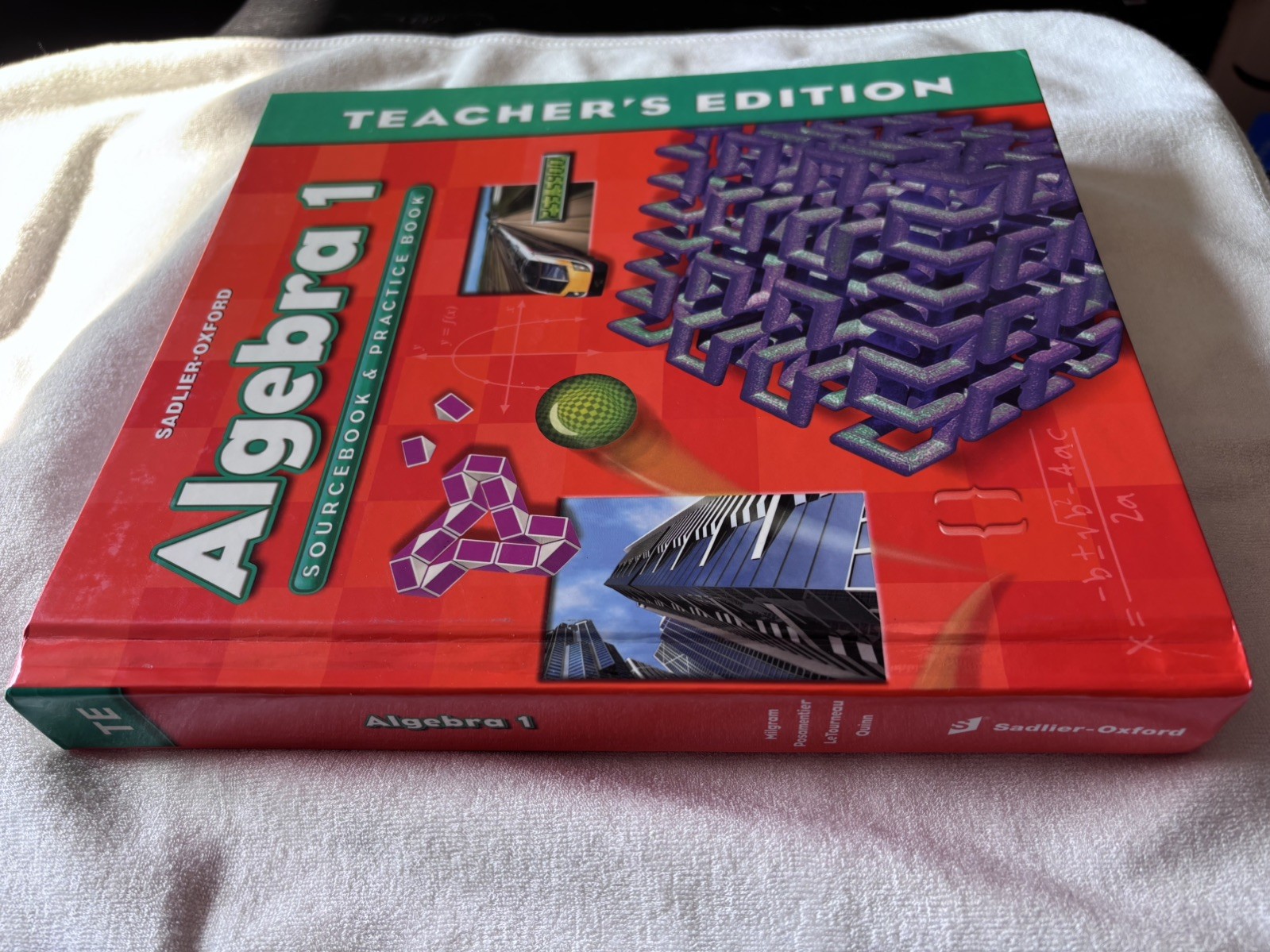 Sadlier-Oxford Algebra 1 Teacher’s …, R. James Milgra