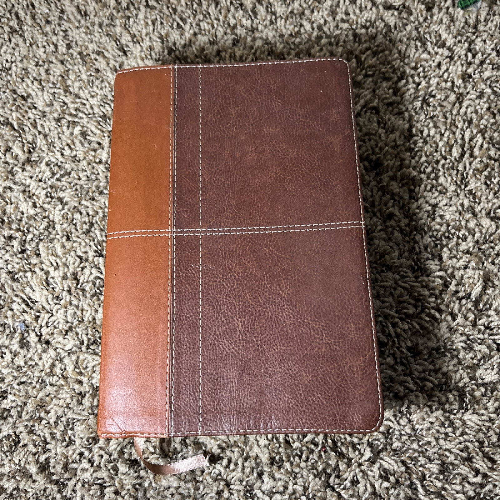 Life Application Study Bible NIV Large Print 2011 Italian Duo Tone Leather