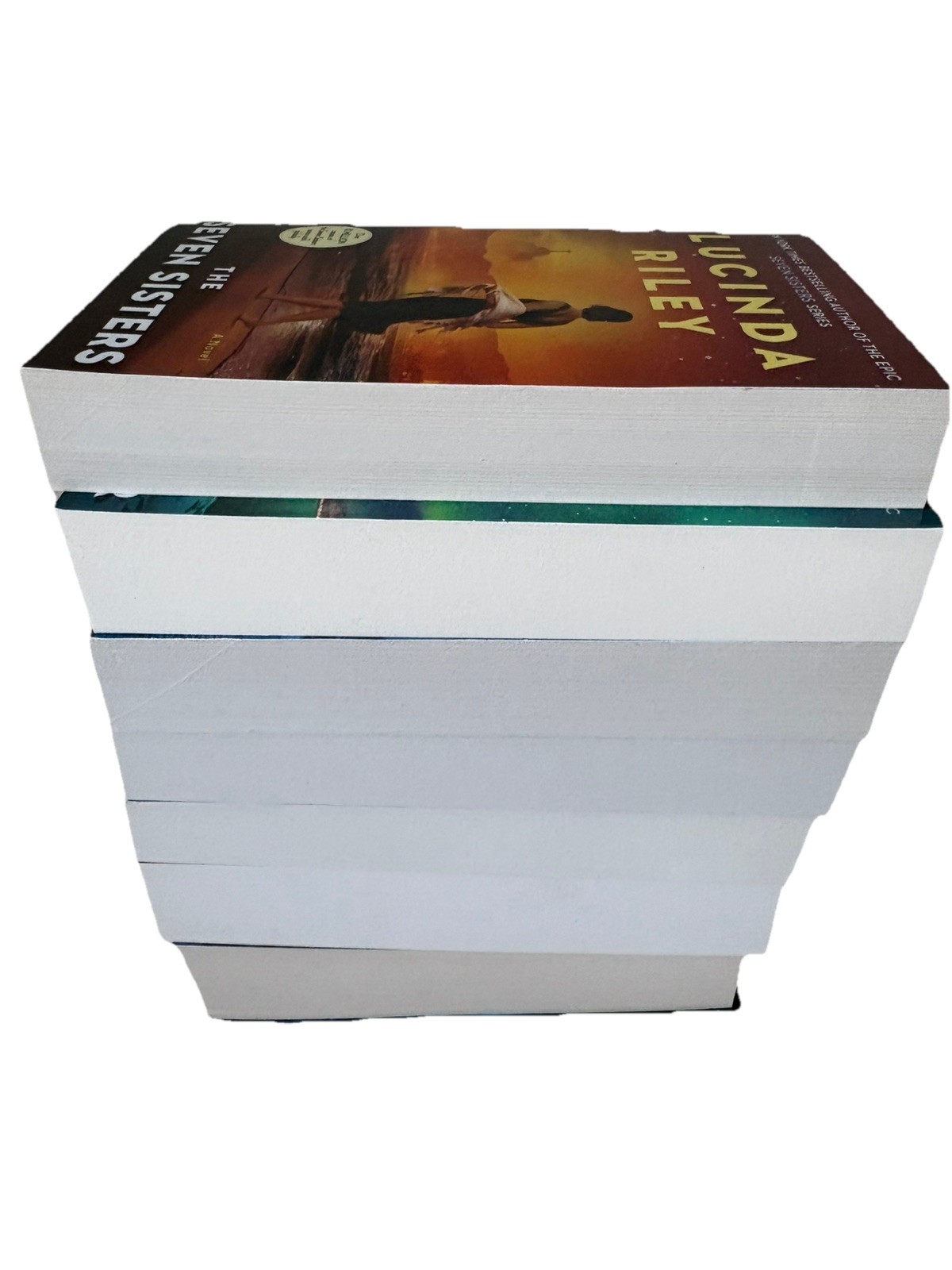 Eight (8) LUCINDA RILEY trade paperbacks in The Seven Sisters Series