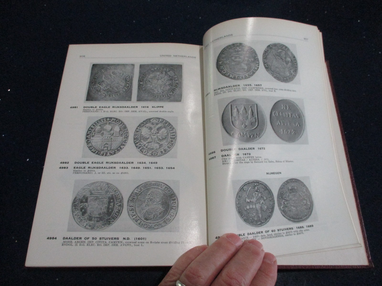 EUROPEAN CROWNS 1600-1700 Numismatic Coin Book by John S Davenport EXCELLENT!