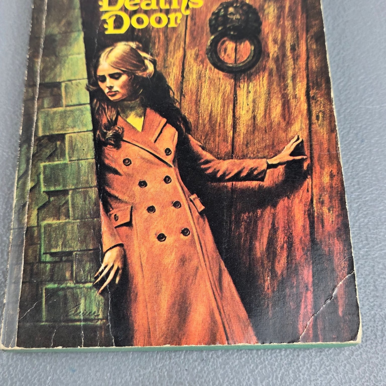Knocker on Death’s Door Ellis Peters 1972 1st Dell Printing Gothic Mystery Dell