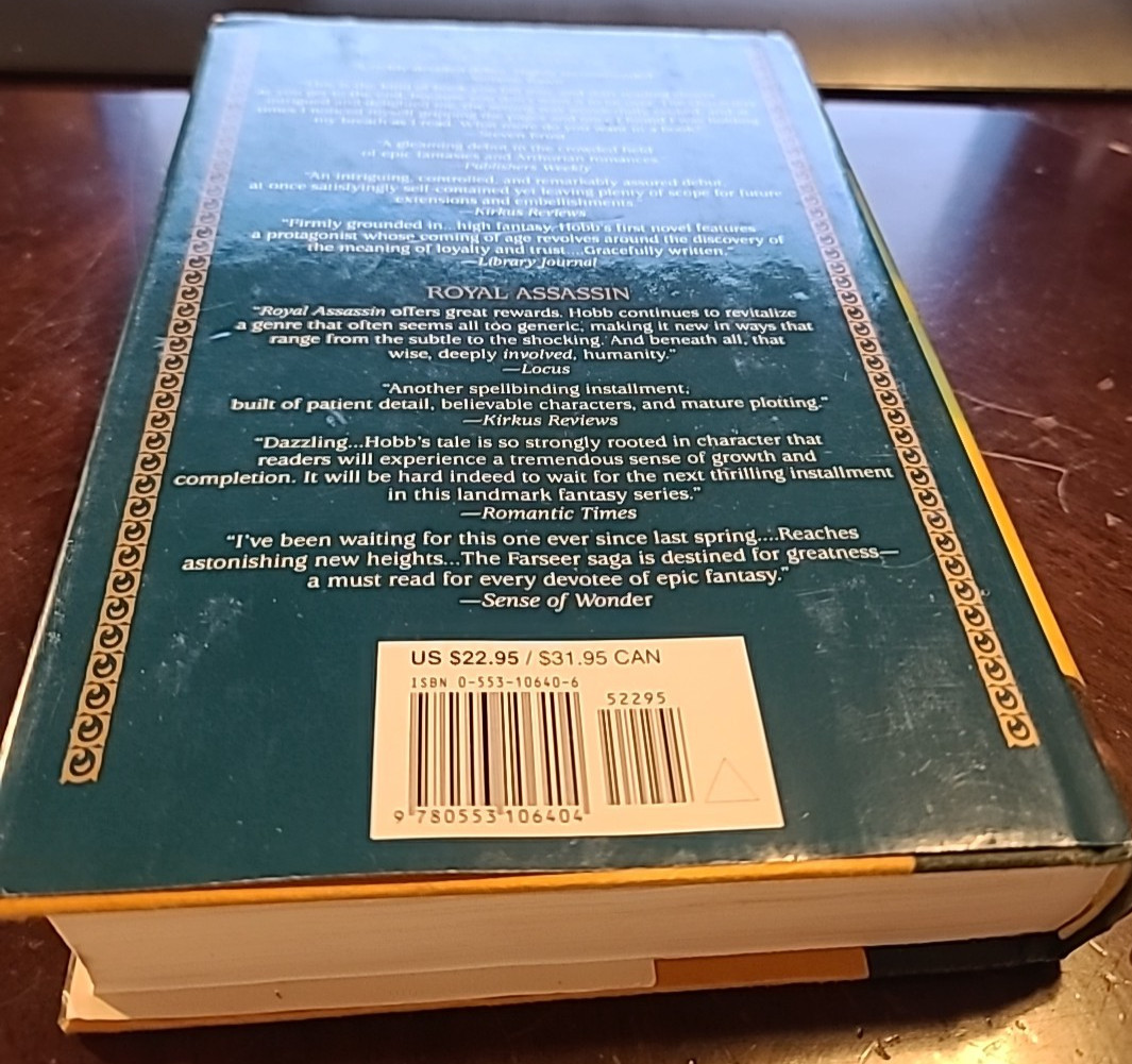 Assassin’s Quest by Robin Hobb Hardcover First 1st The Farseer Trilogy Book 3