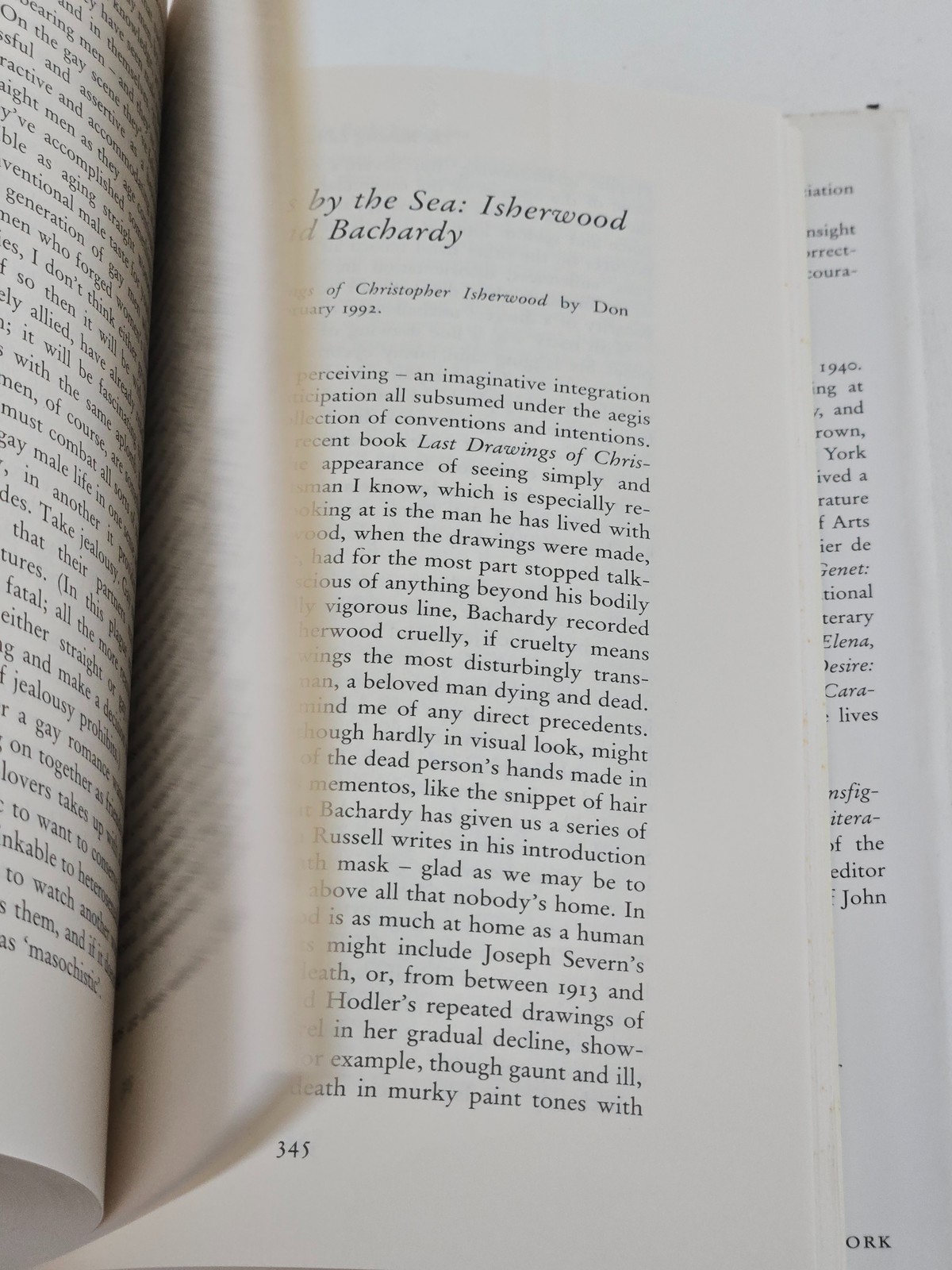 The Burning Library Essays Edmund White 1994 Alfred A Knopf Hardcover w/ Dust