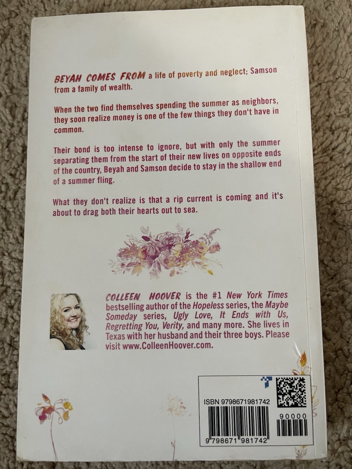 Heart Bones: A Novel – 1668021919, Colleen Hoover, paperback