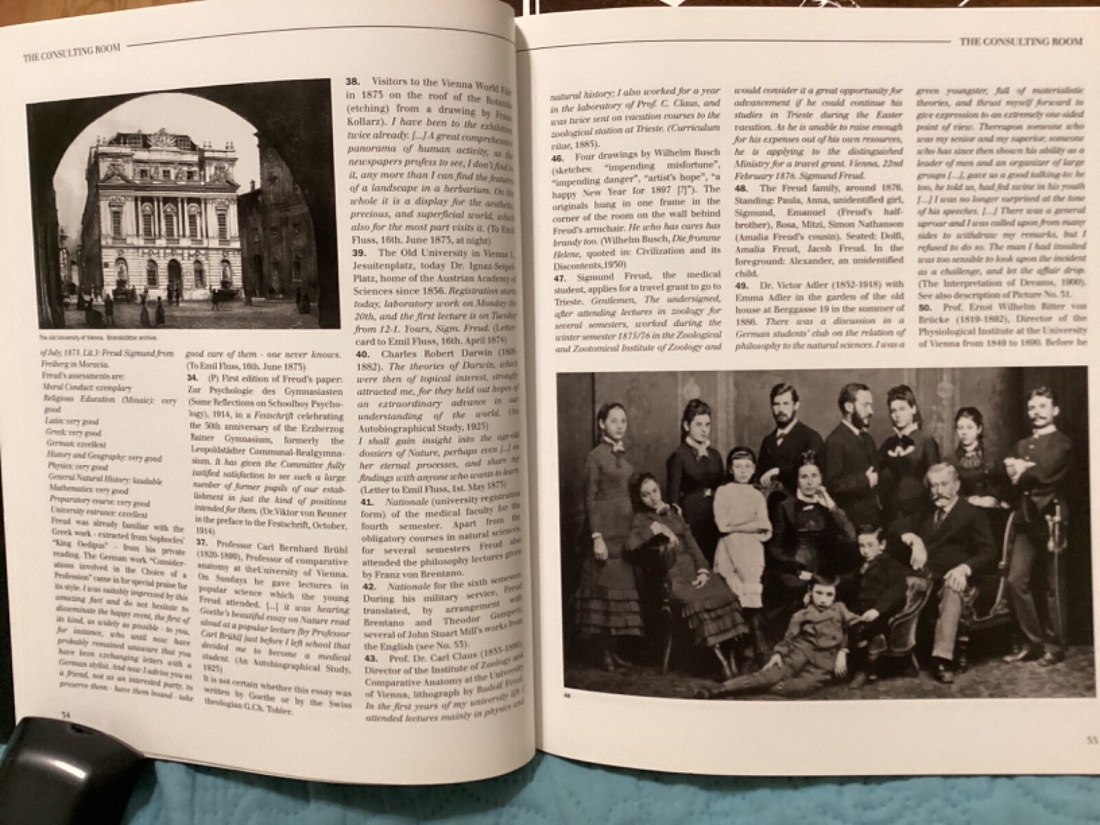 SIGMUND FREUD MUSEUM SOFTCOVER BOOK, 1994, 112 PAGES/FREE POSTAGE!!!