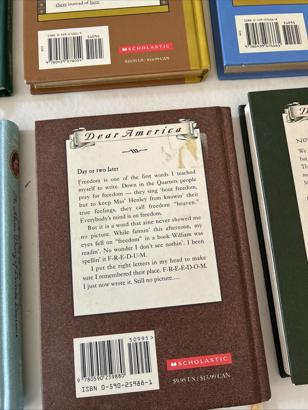 The Royal Diaries And Dear America Hardcover Books Historical Fiction Lot Of 8