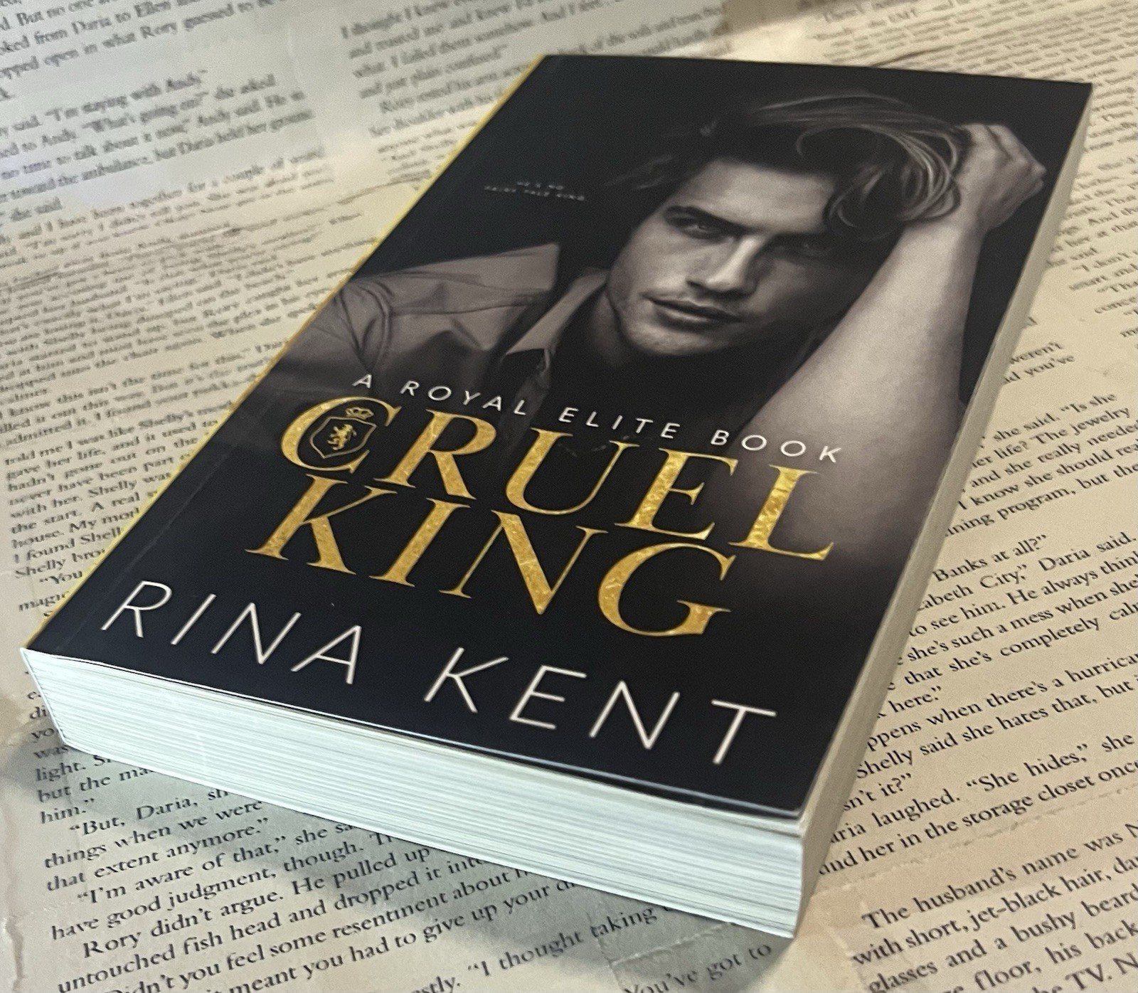 Cruel King by Rina Kent- Dark Romance (Royal Elite) OOP-VERY RARE- 1st indie