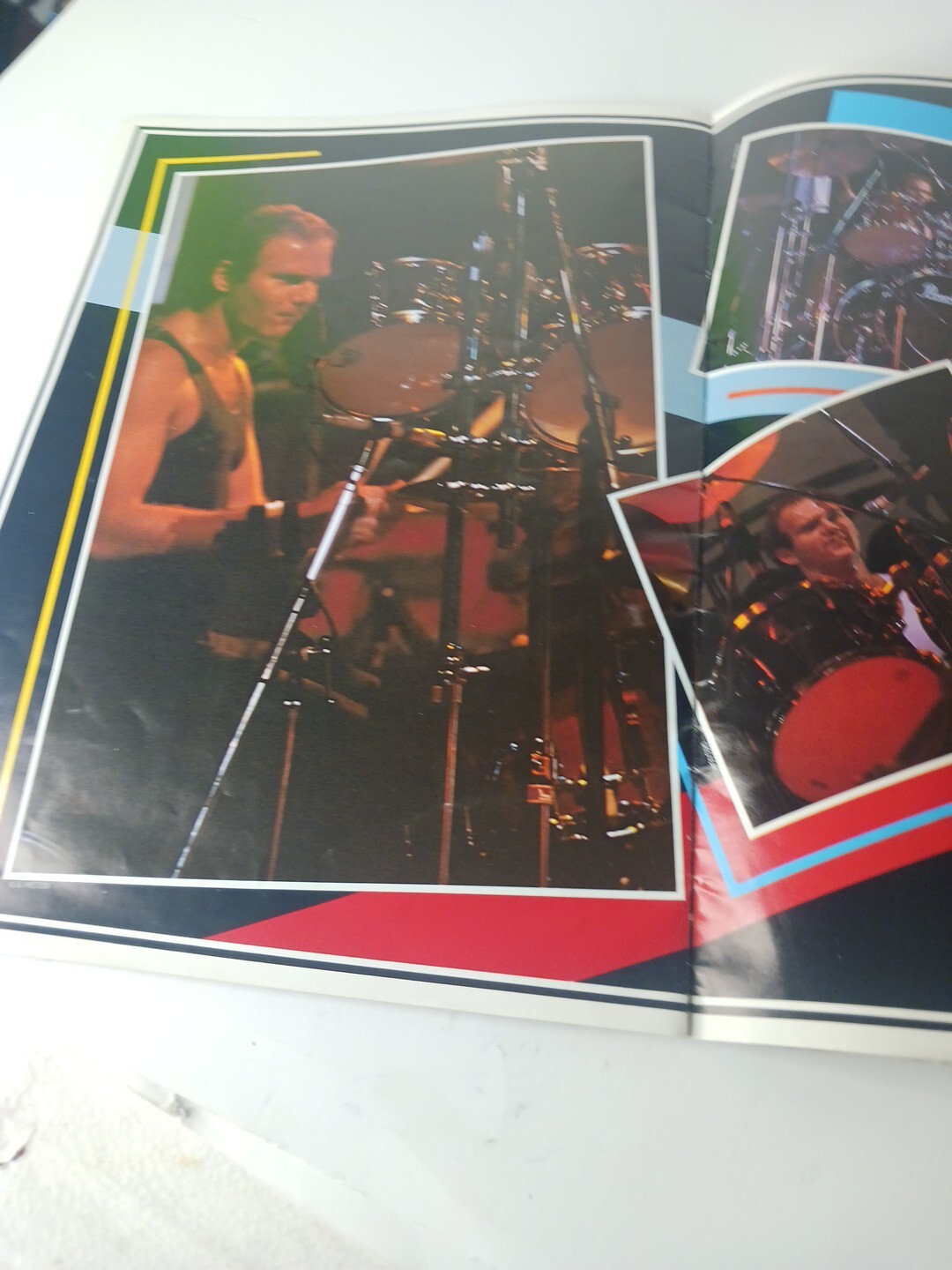 Men At Work Tour Program 1983