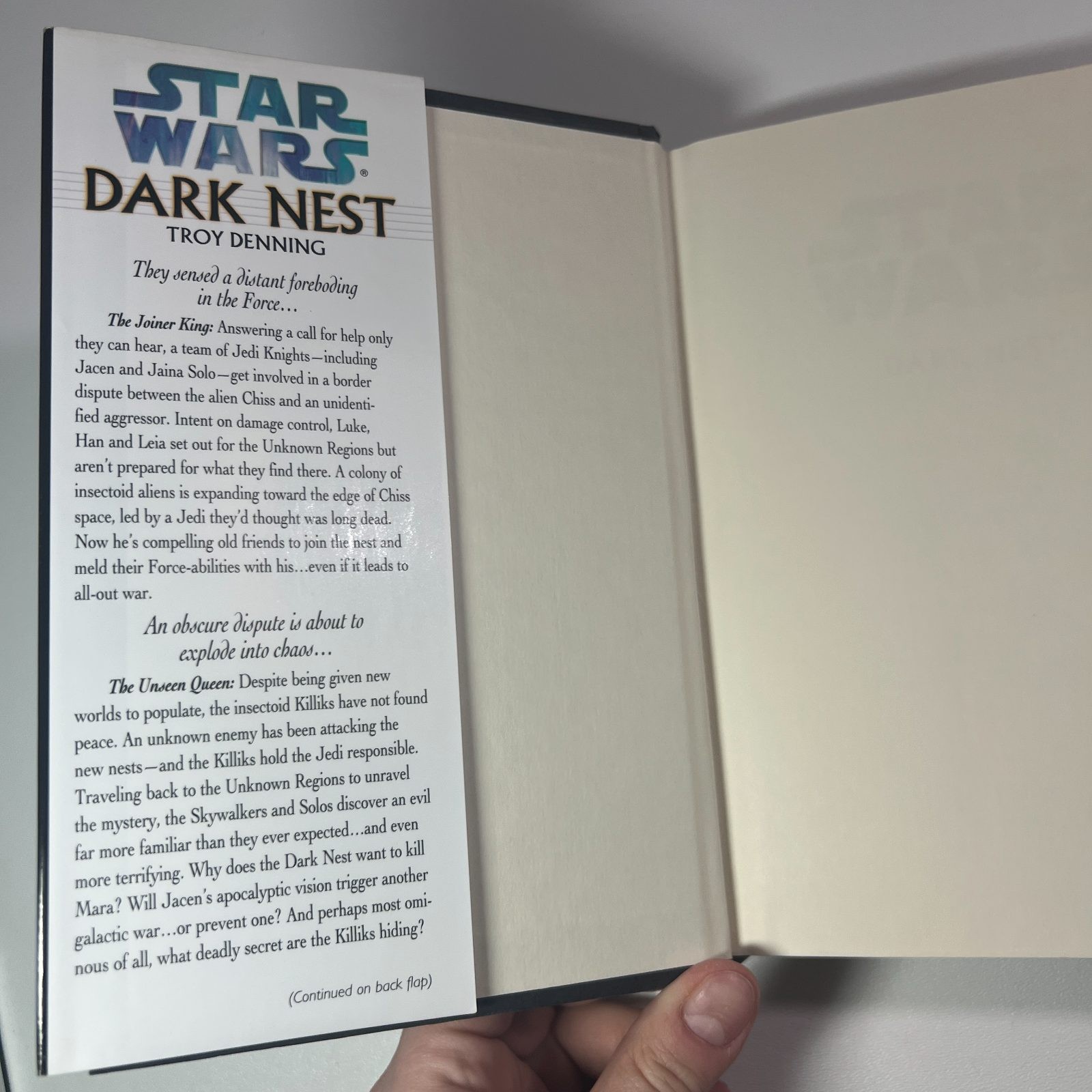 Star Wars Dark Nest Trilogy Troy Denning Hardcover SFBC Omnibus 1st Edition