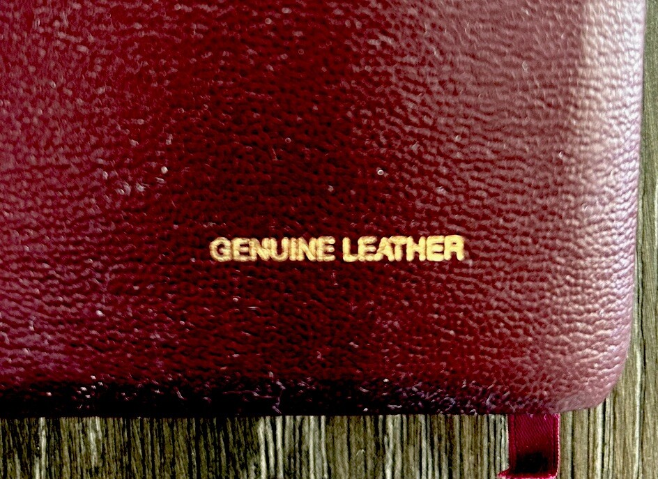 Possibility Thinkers Bible NKJV Schuller Genuine Leather