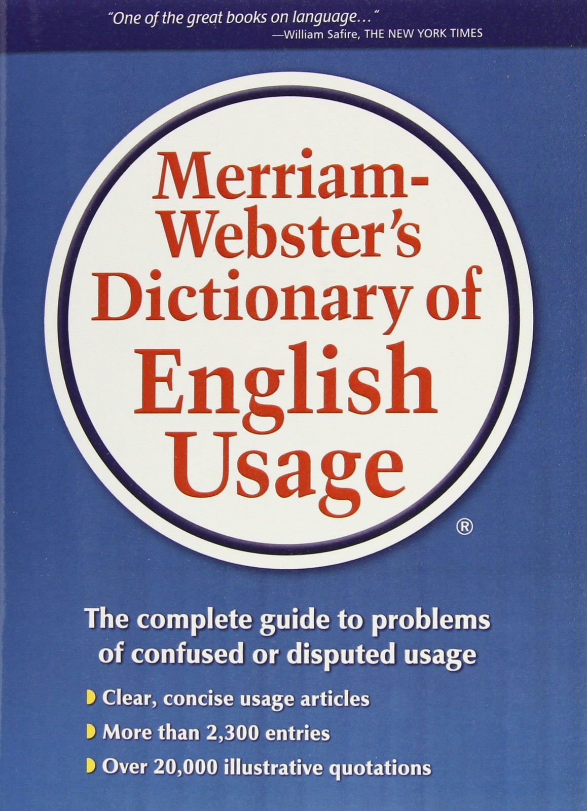 Merriam-Webster’s Dictionary of English Usage