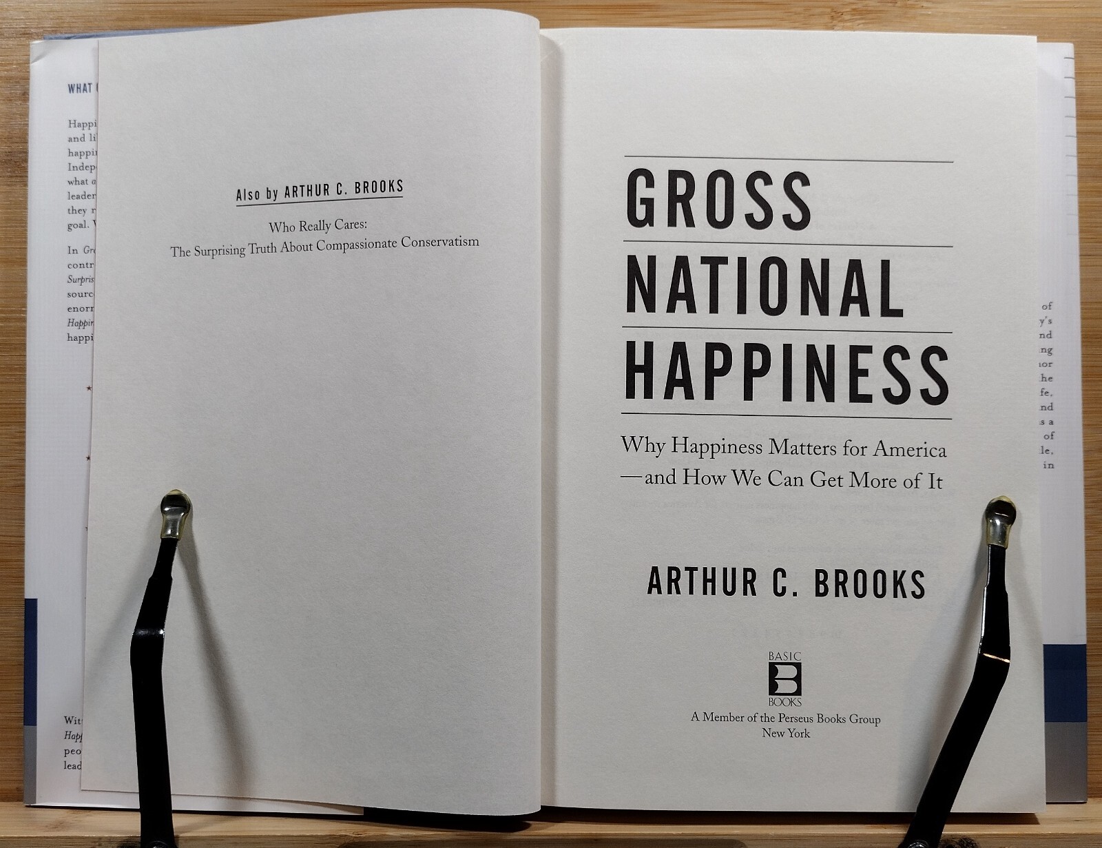 Gross National Happiness by Arthur C. Brooks (2008, Hardcover)