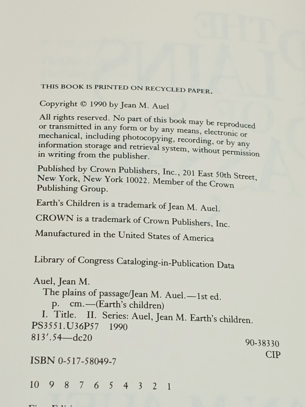 Lot of 3 Jean M. Auel Hardcover Books – With Dust Jackets – 1990/2002/2011