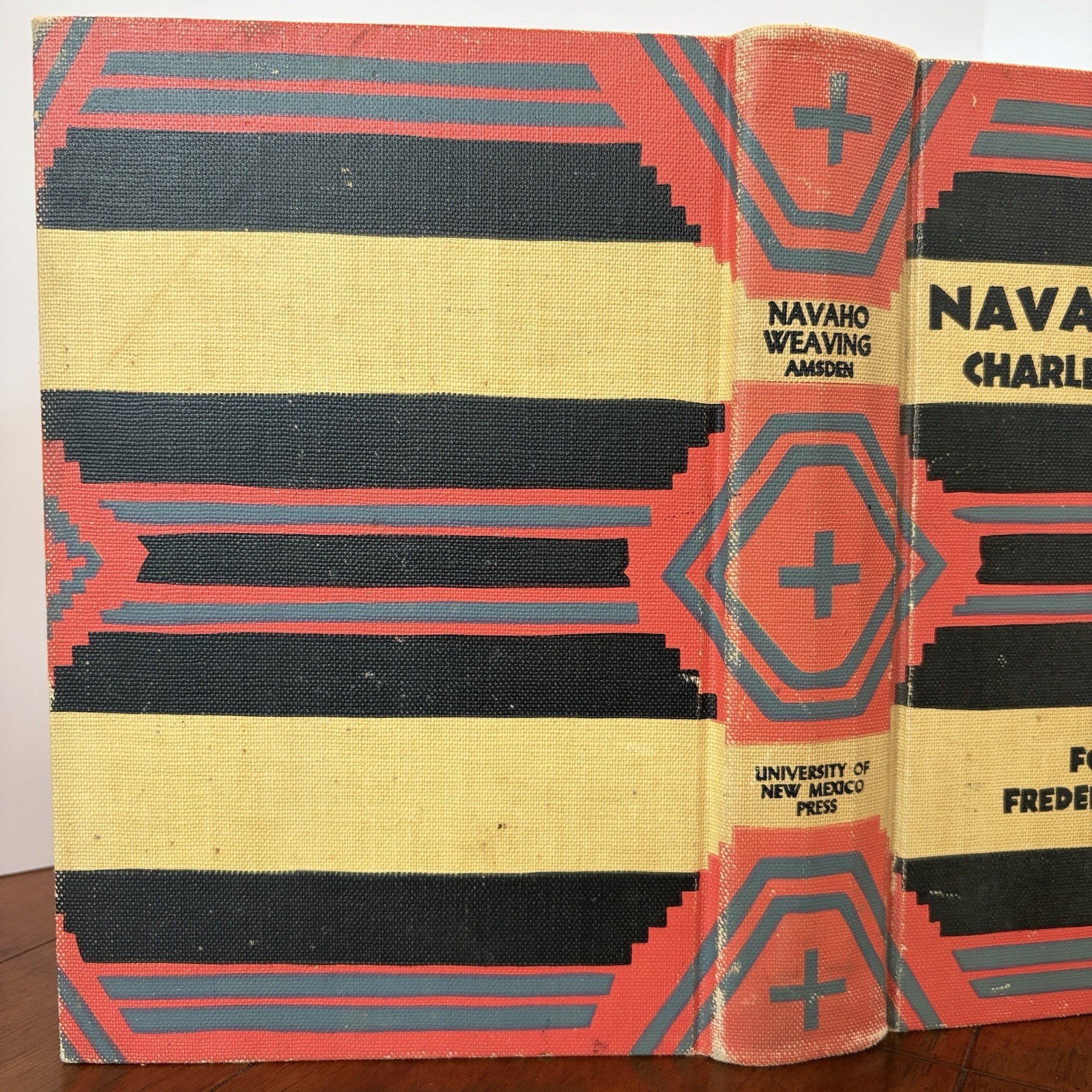 Navaho Weaving: Technic and History (1949) Charles Avery Amsden. Hardcover