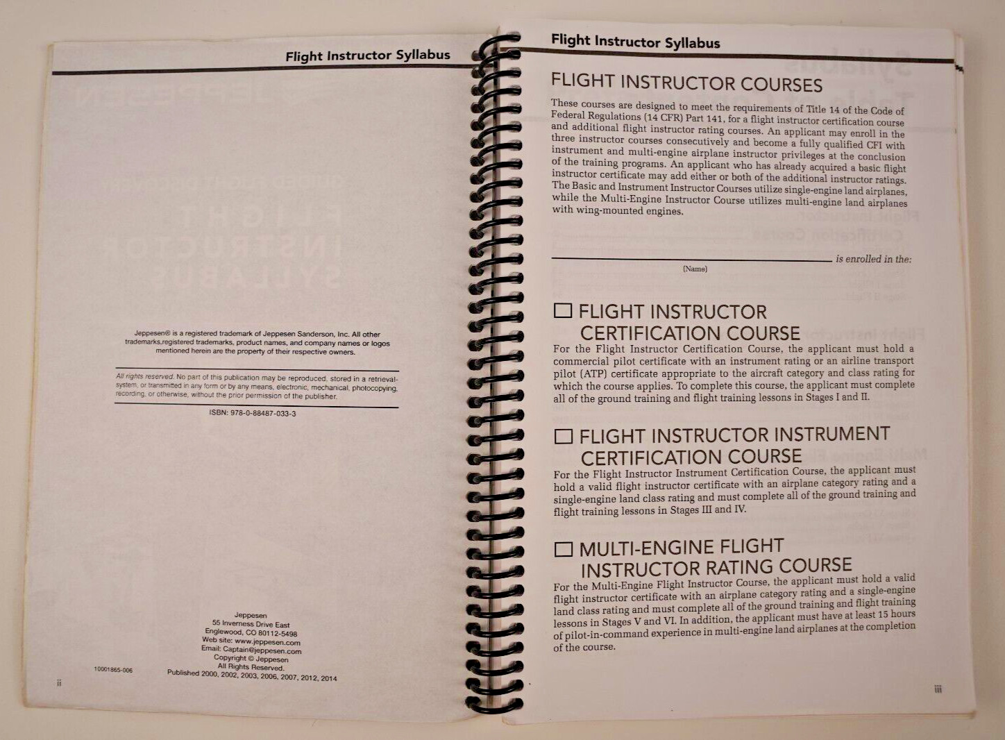Jeppesen Guided Flight Discovery Instructor Textbook, Syllabus, Test Standards