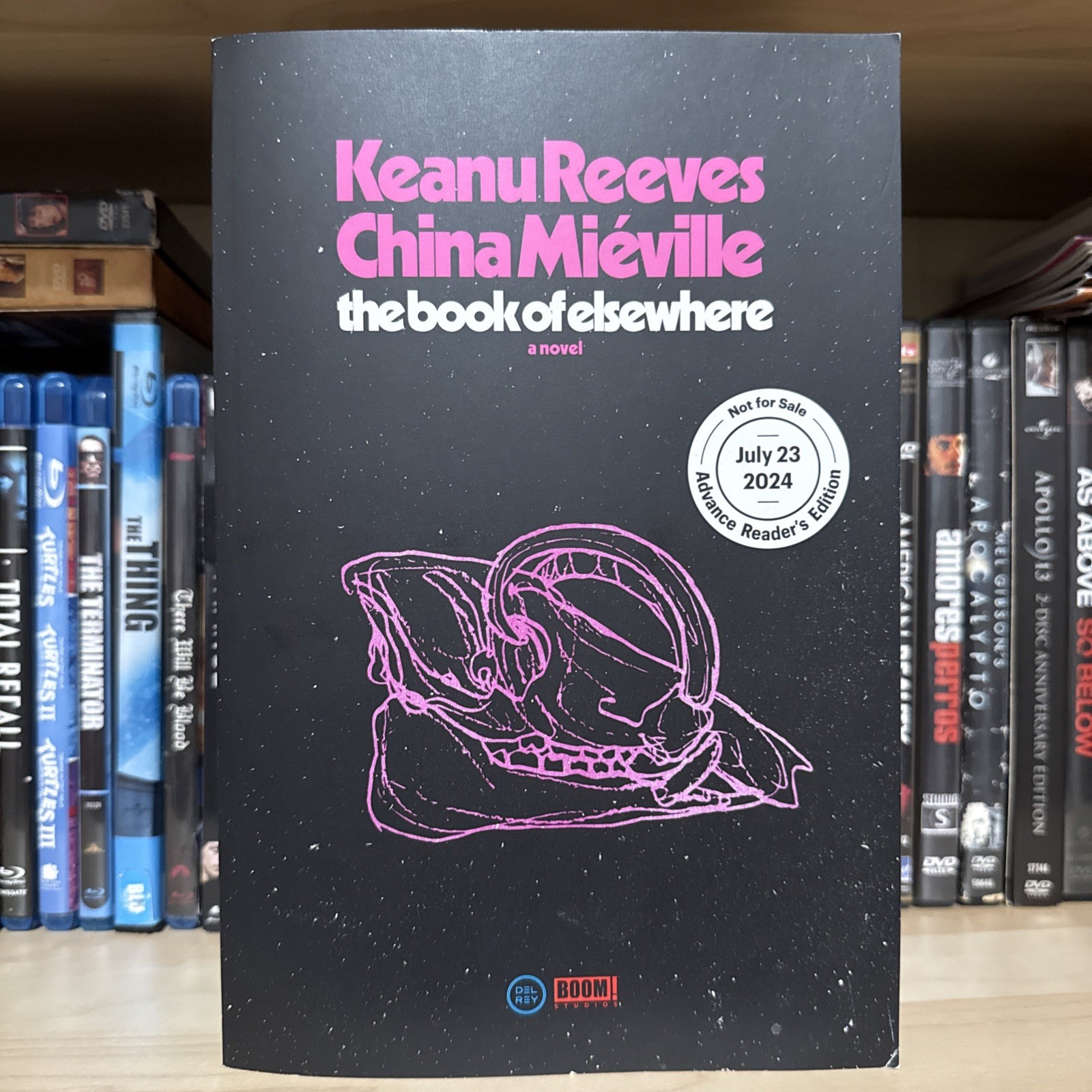 Book of Elsewhere : A Novel by China Miéville Keanu Reeves Advanced Reader Copy