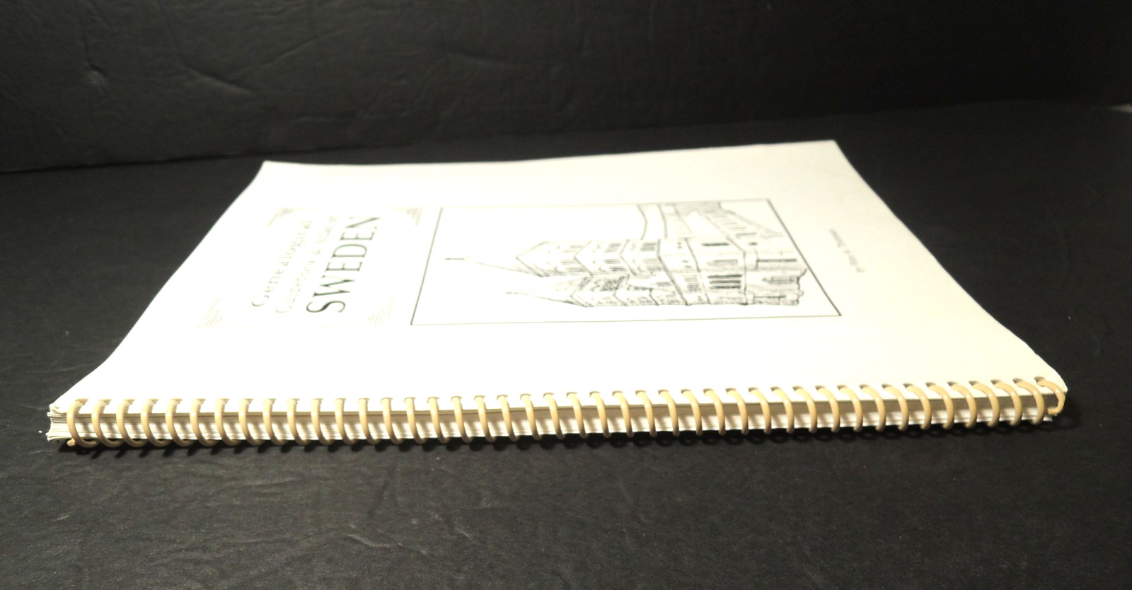 Genealogical Guidebook & Atlas of Sweden Finn Thomsen 1981 Paperback 115 pp.