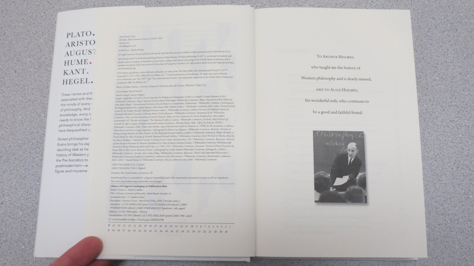 History of Western Philosophy : From the Pre-Socratics to Postmodernism by Evans