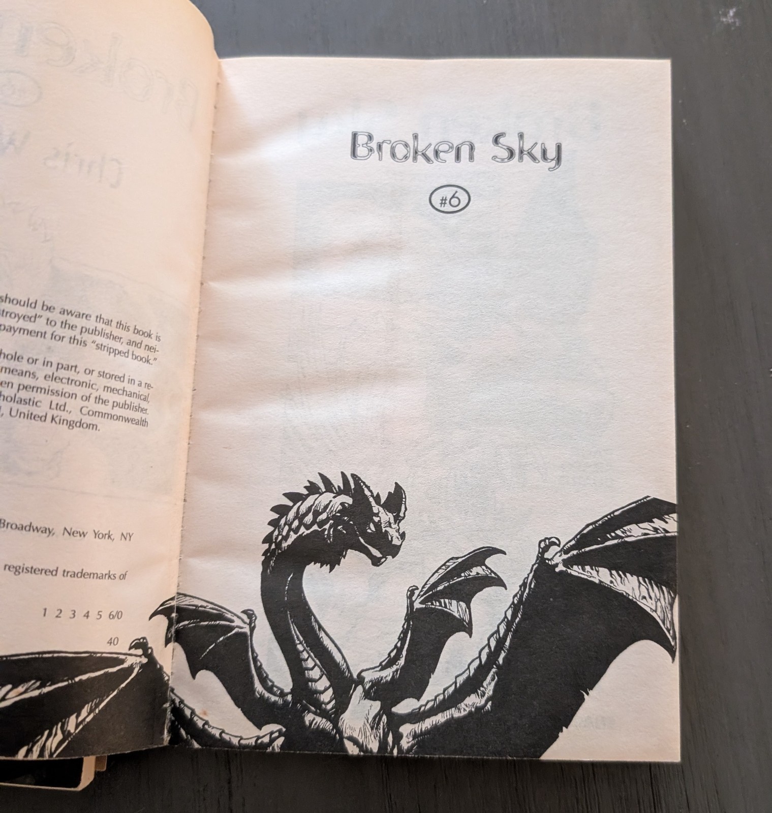 Broken Sky – Paperback, 1-6 by Wooding Chris – Good