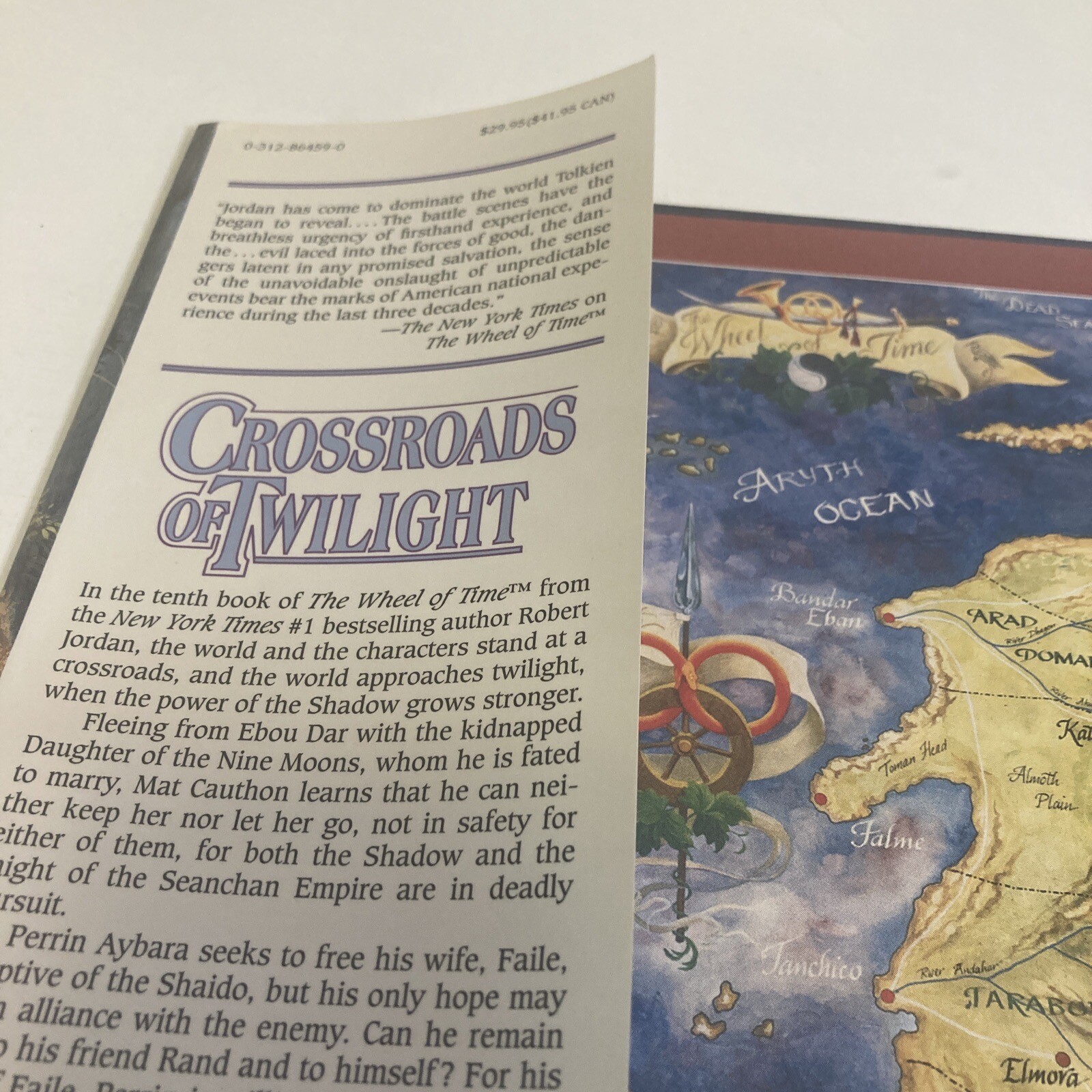 Wheel of Time Ser.: Crossroads of Twilight : Book Ten By Robert Jordan 1st Ed