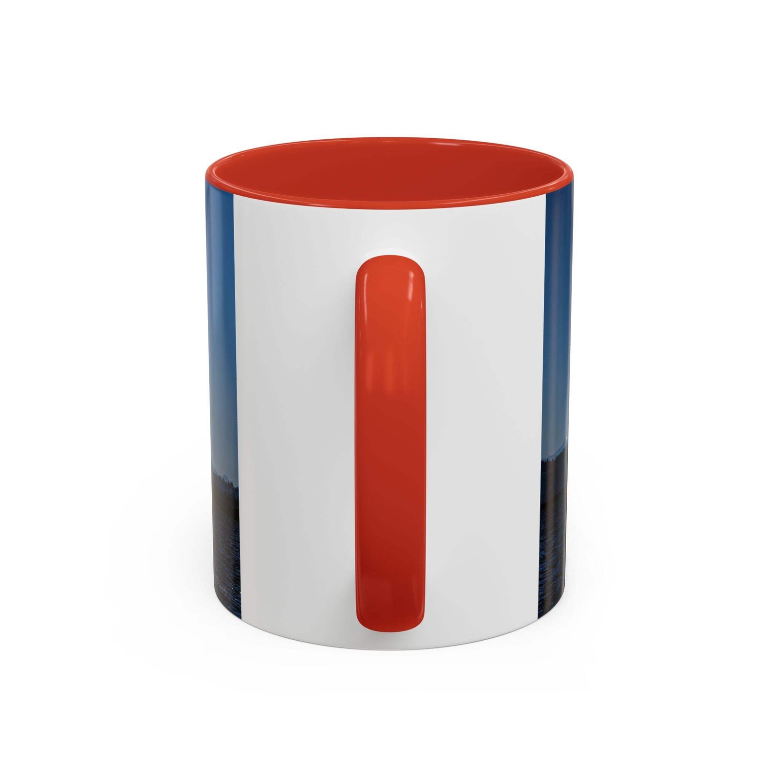 Scenic Mountain Accent Coffee Mug – 11oz & 15oz – Perfect Gift for Nature Lovers