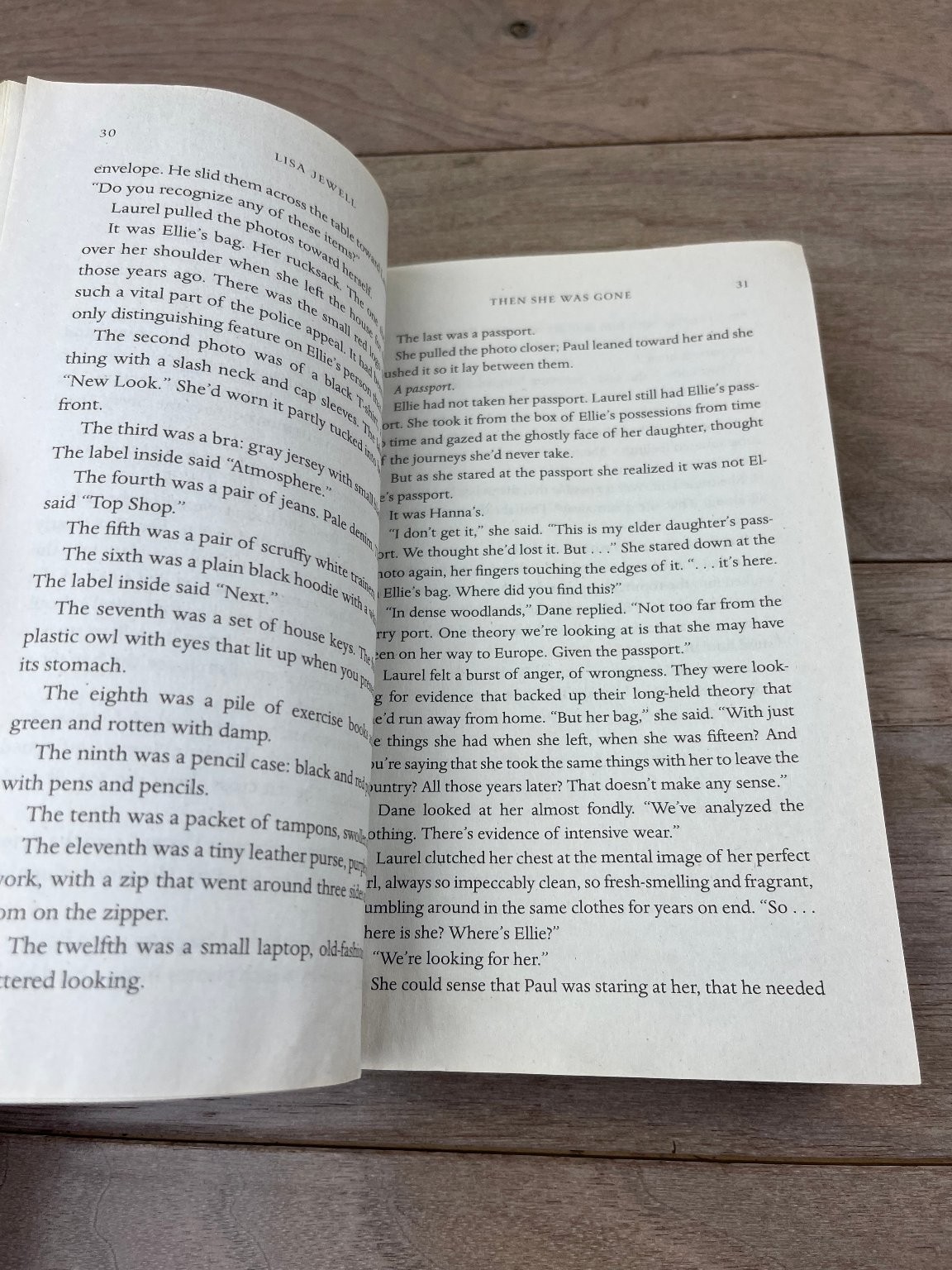 Then She Was Gone Lisa Jewell 2018 First Atria Paperback Suspense