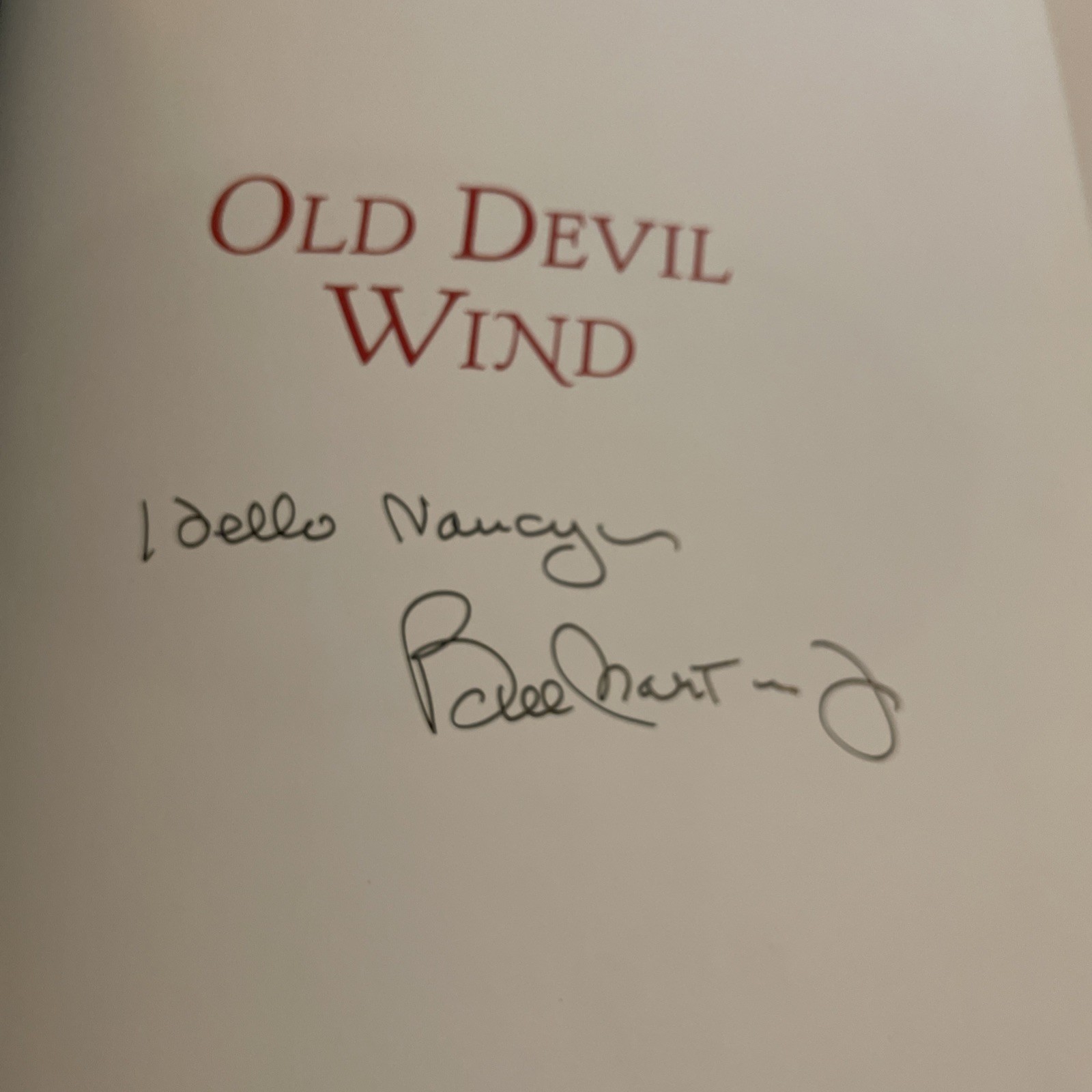 Lot 4 Books By Bill Martin Jr ~ 3 Signed Devil Wind, Big King Cat, Curly Kidd